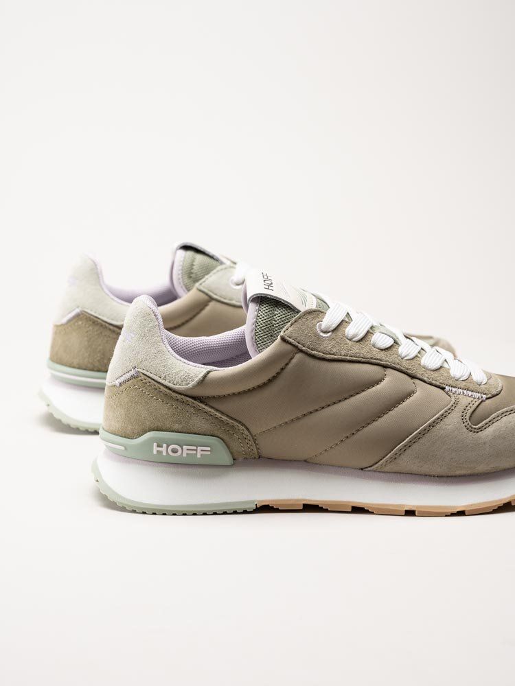 Hoff - Xanthos - Khakifärgade retro sneakers