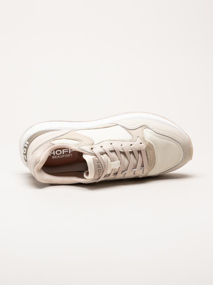 Hoff - Beaufort - Beige retro sneakers