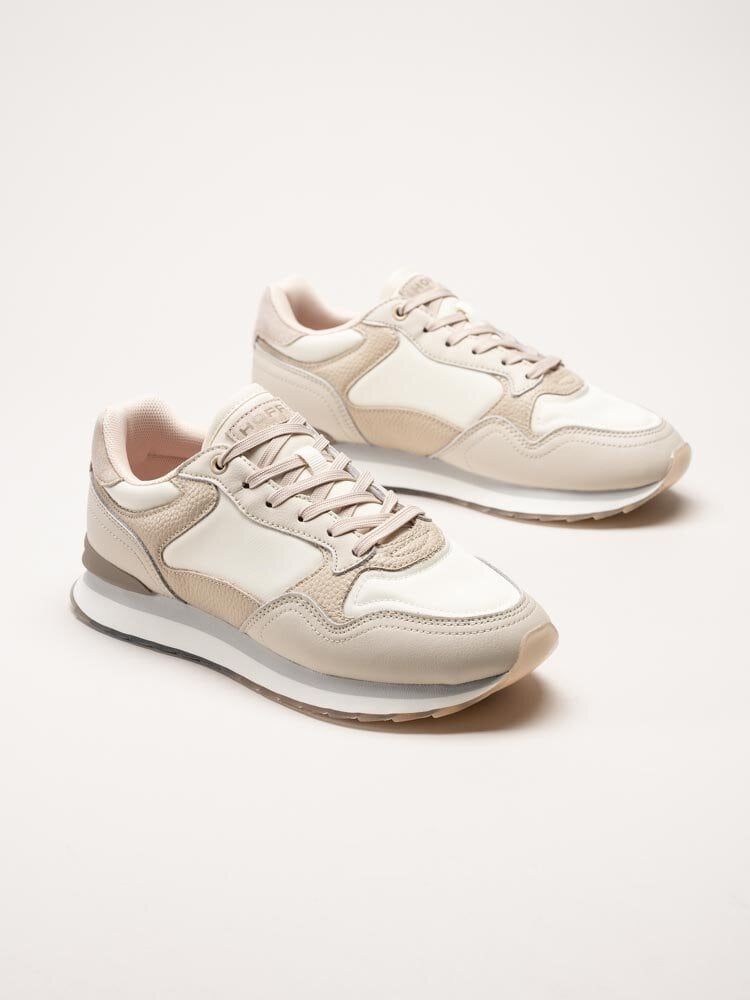 Hoff - Beaufort - Beige retro sneakers