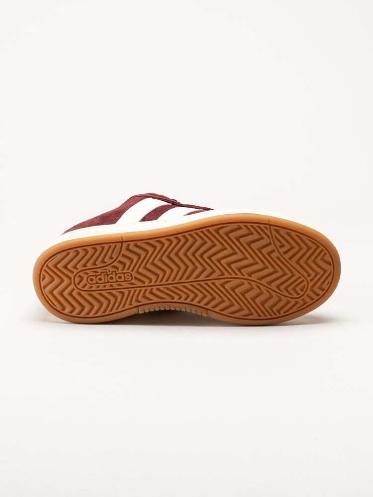 Adidas - Grand Court Alpha 00s - Vinröda sneakers i mocka
