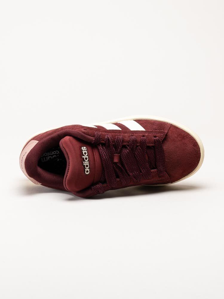 Adidas - Grand Court Alpha 00s - Vinröda sneakers i mocka
