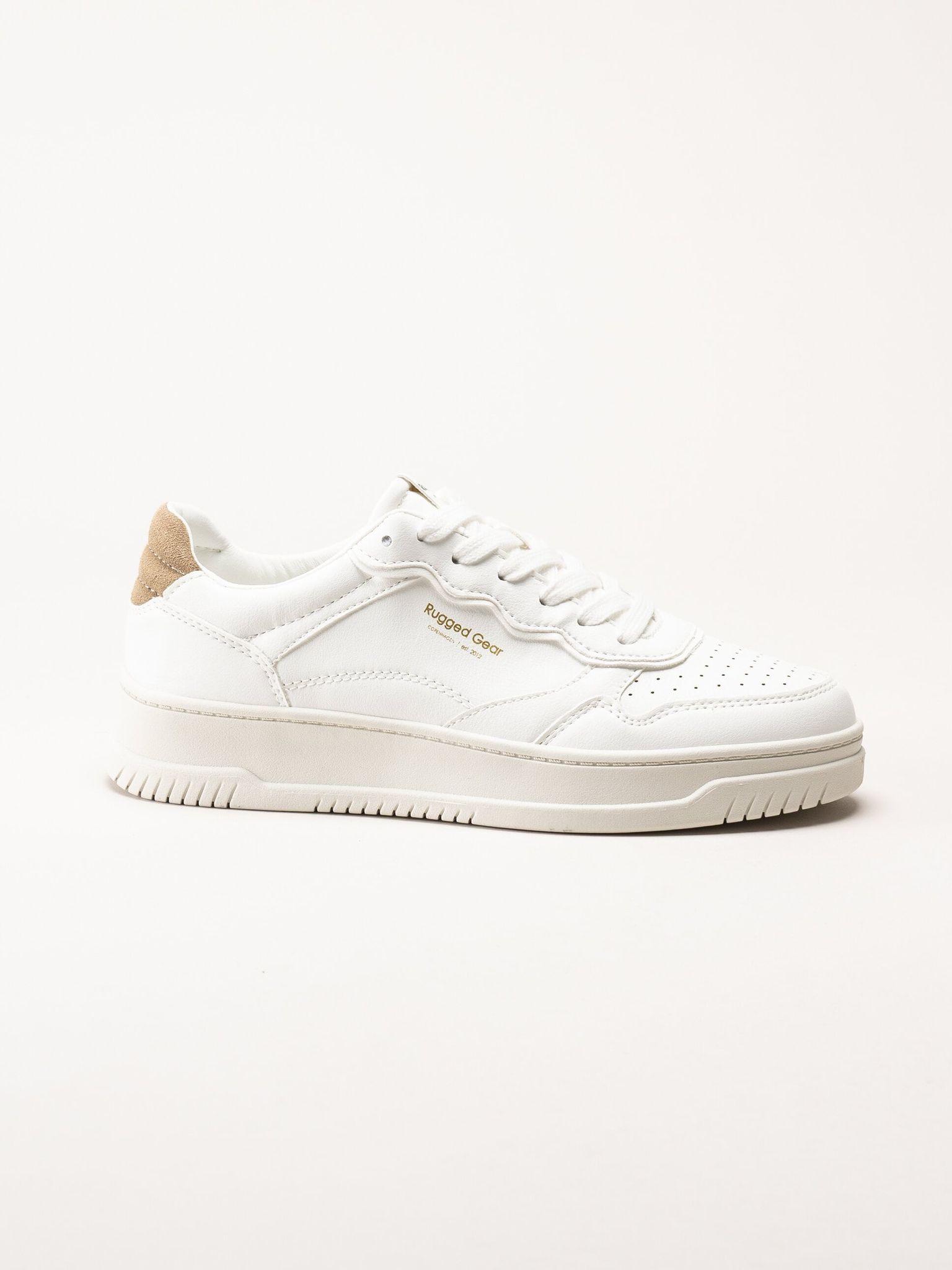 Rugged Gear - Simple White - Vita sneakers