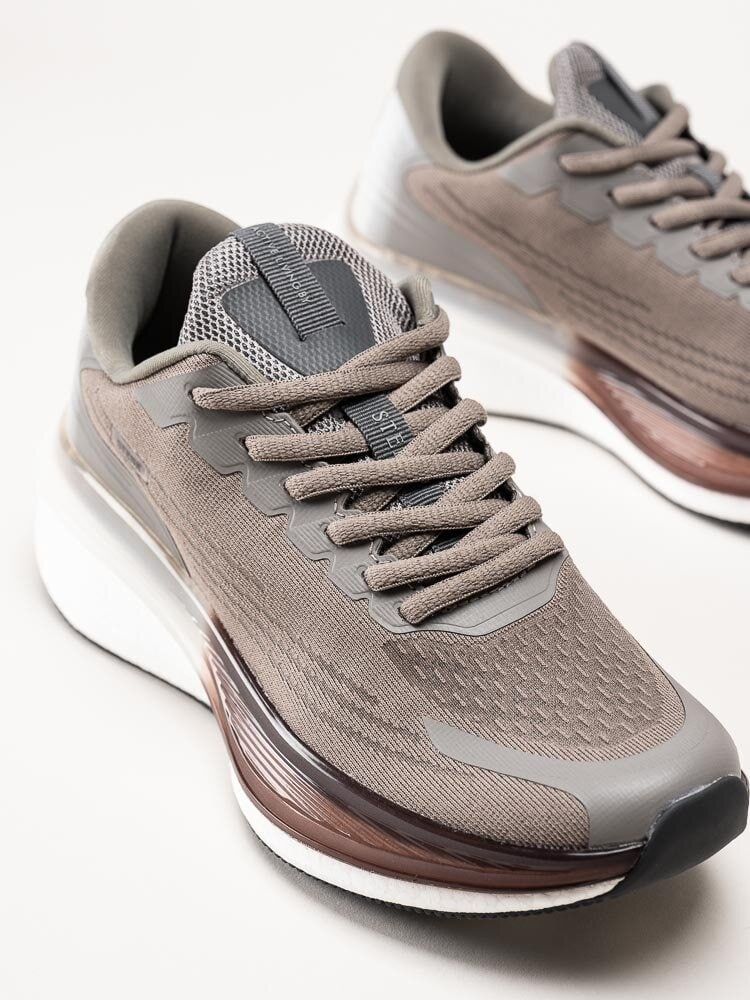 STENK - Alsen - Taupe sportiga sneakers