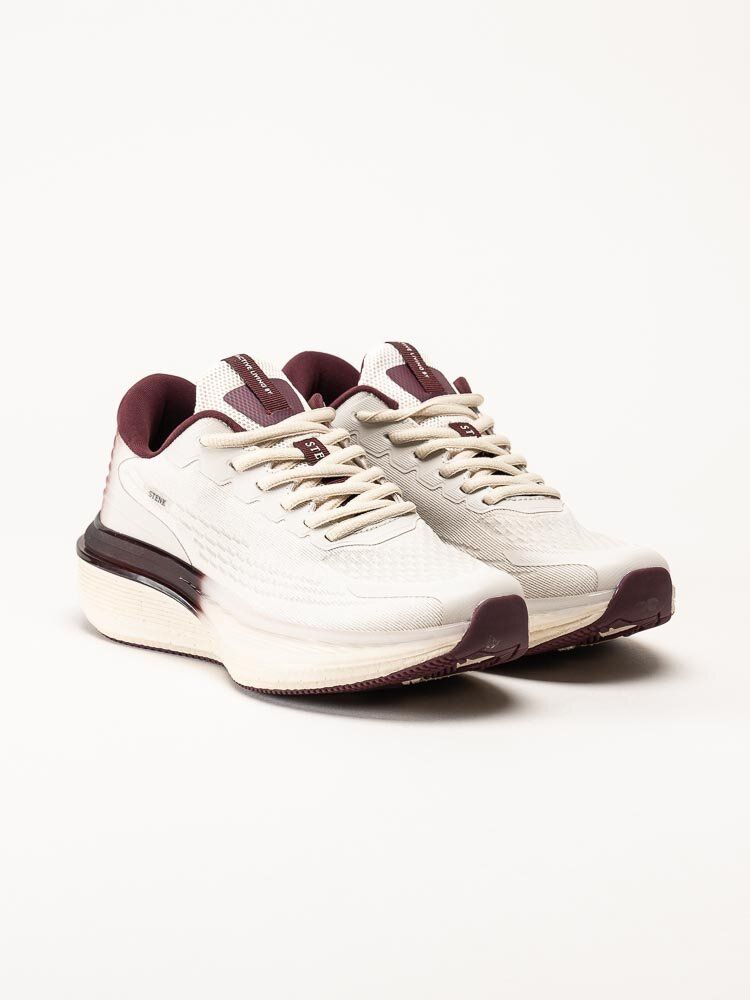 STENK - Alsen - Offwhite sportiga sneakers