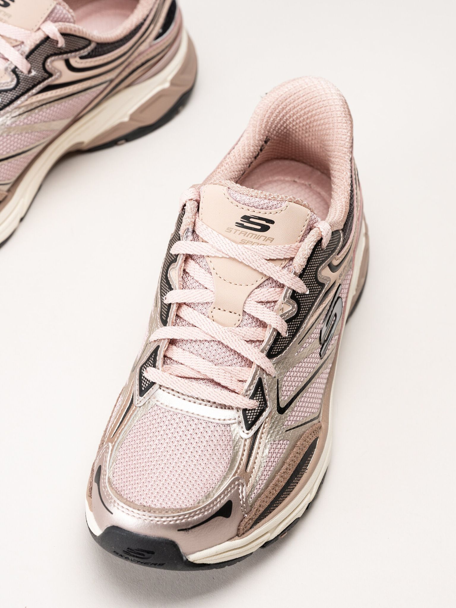 Skechers - Slip-Ins Stamina Sport - Rosa slip-ins sportskor