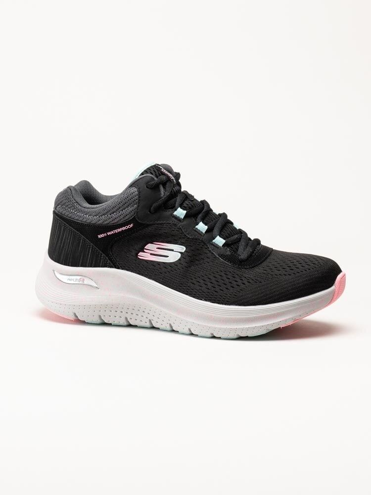 Skechers - Arch Fit 2.0 - Svarta vattentäta sportskor
