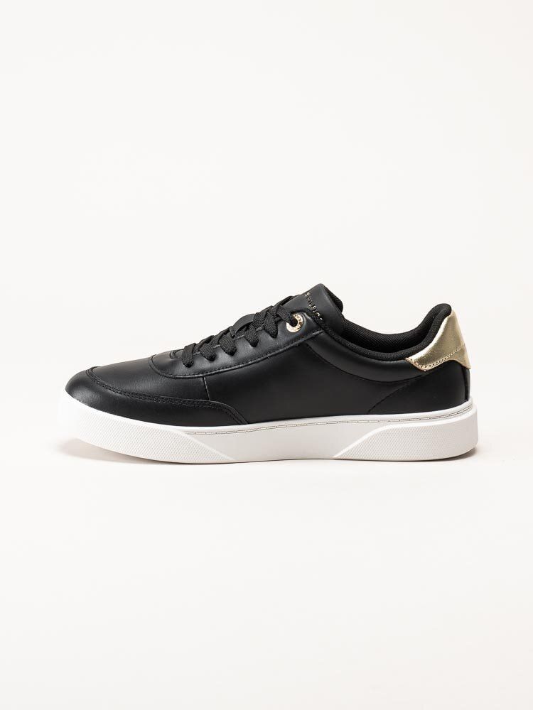 Tommy Hilfiger - Essential Chic Court - Svarta sneakers i skinn