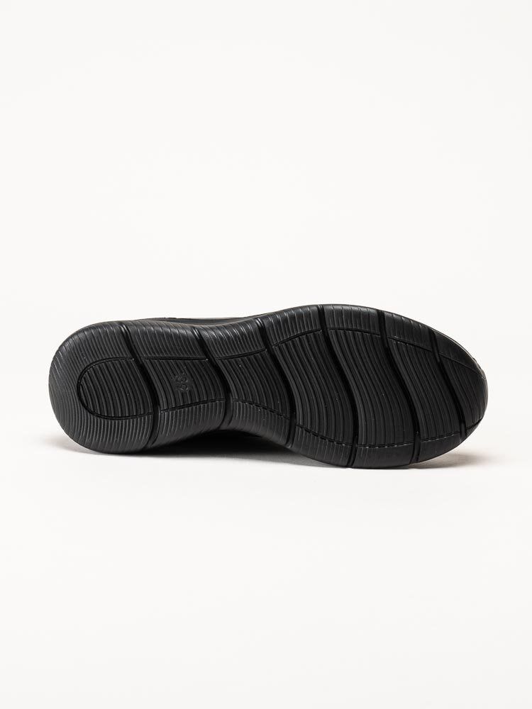Tamaris Comfort - Svarta sportiga sneakers i textil
