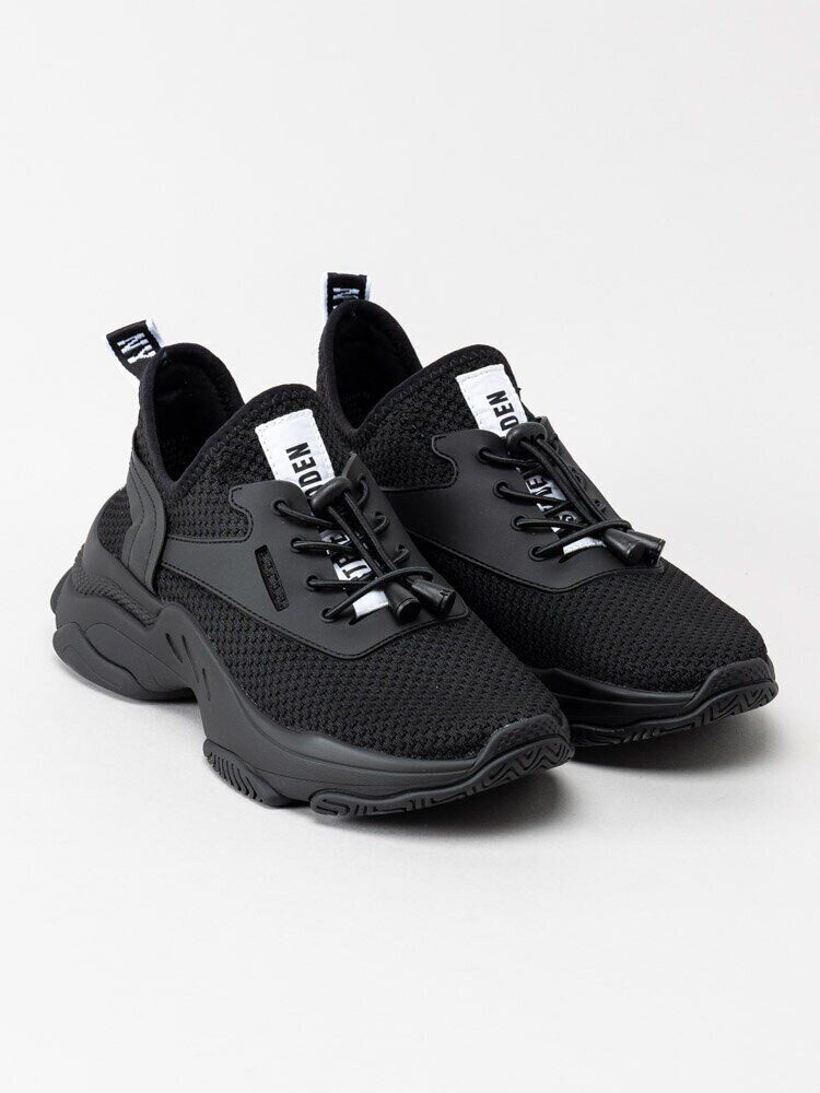Steve Madden - Match-E - Svarta chunky sneakers i textil