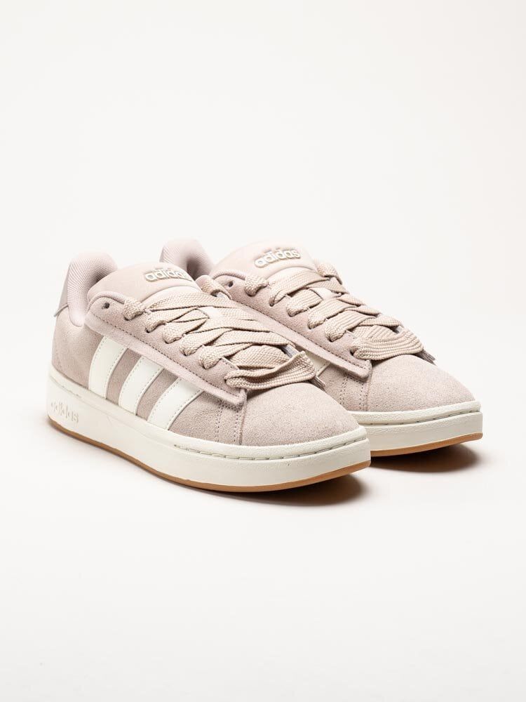 Adidas - Grand Court Alpha 00s - Rosa sneakers i mocka