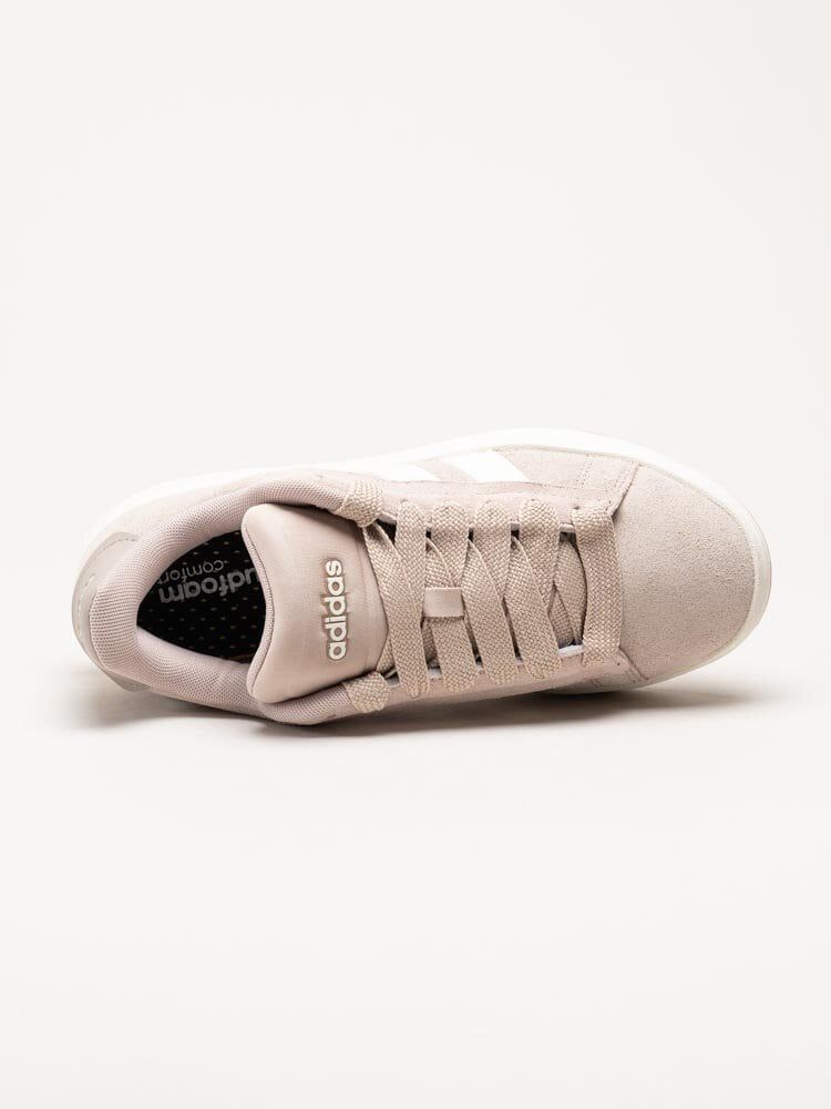 Adidas - Grand Court Alpha 00s - Rosa sneakers i mocka