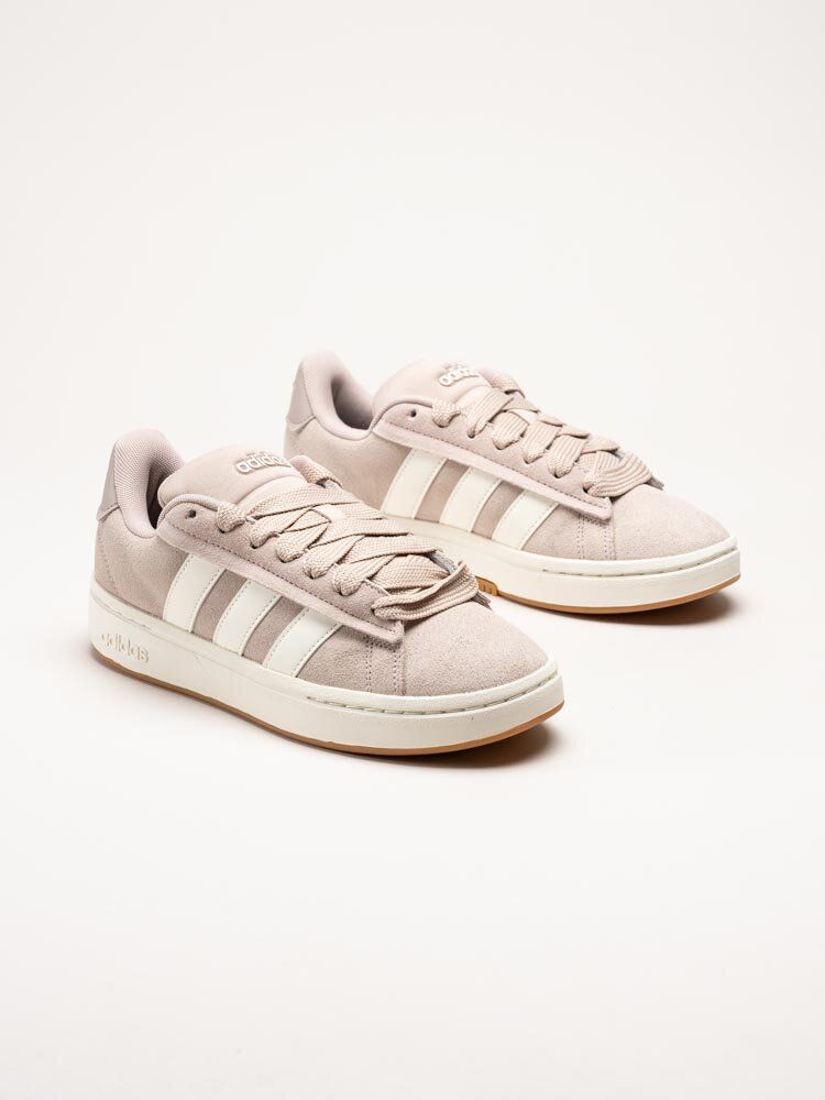 Adidas - Grand Court Alpha 00s - Rosa sneakers i mocka