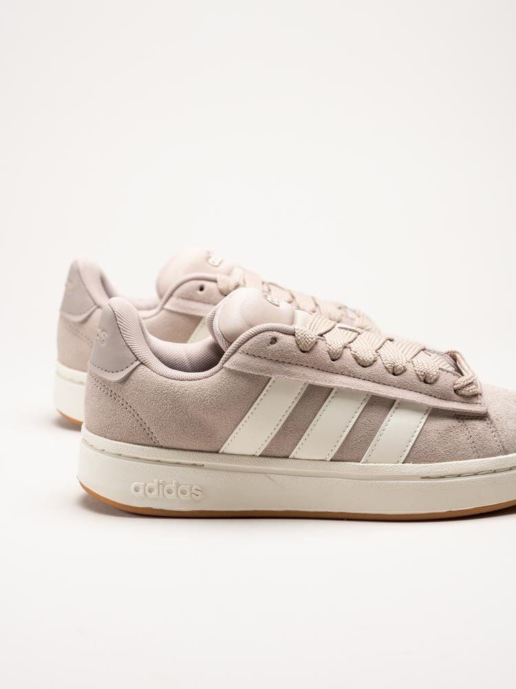 Adidas - Grand Court Alpha 00s - Rosa sneakers i mocka