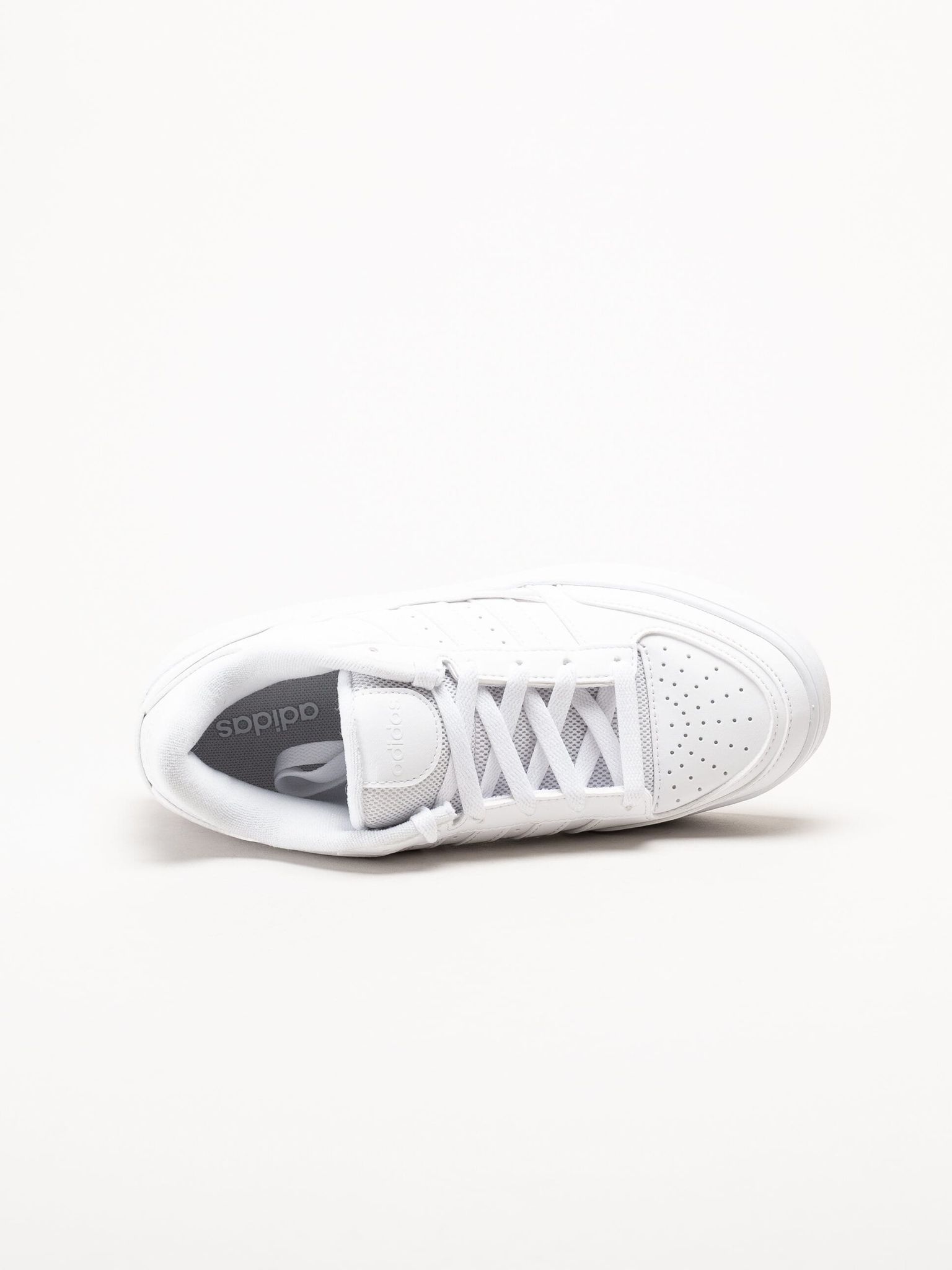 Adidas - Break Start Bold W - Vita sneakers i skinnimitation