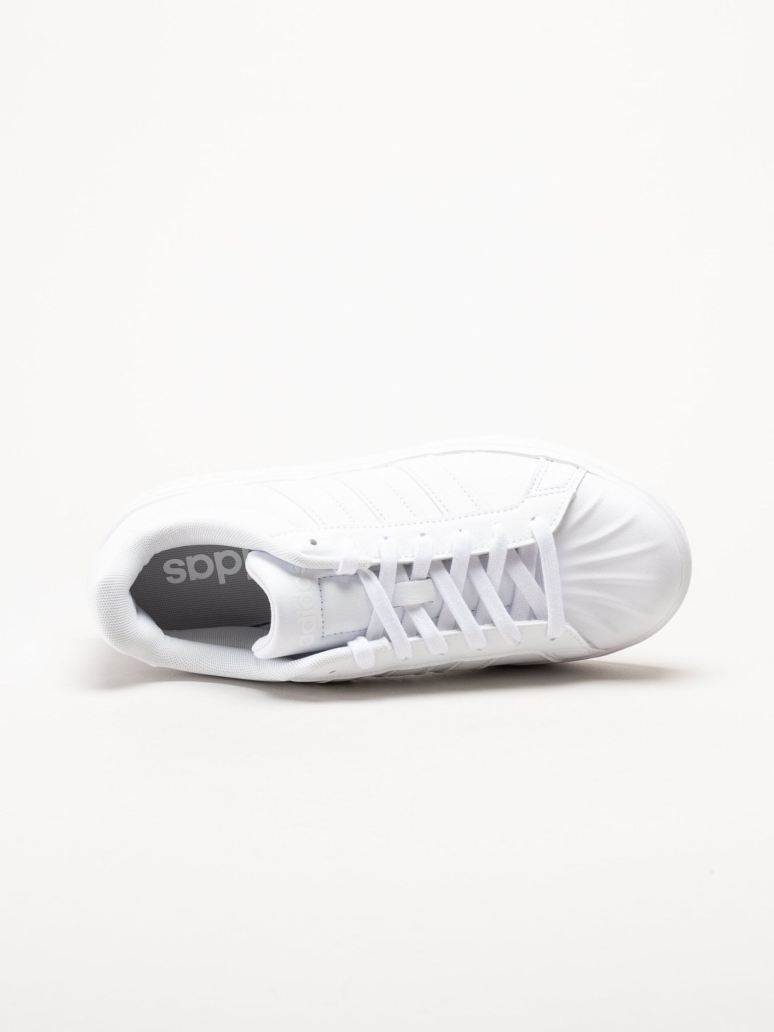 Adidas - Streettalk - Vita sneakers i skinnimitation