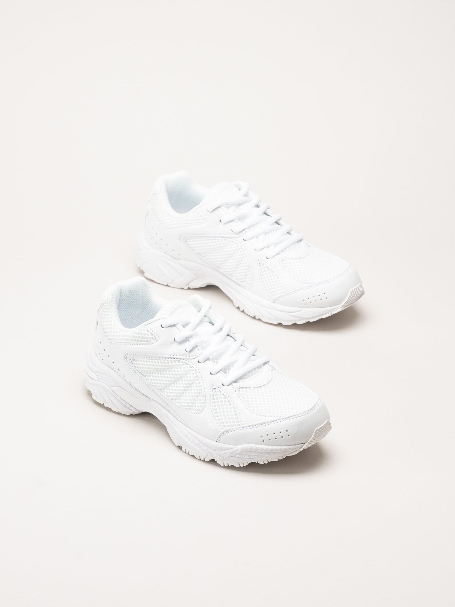 Scholl - New Sprinter - Vita sneakers i textil