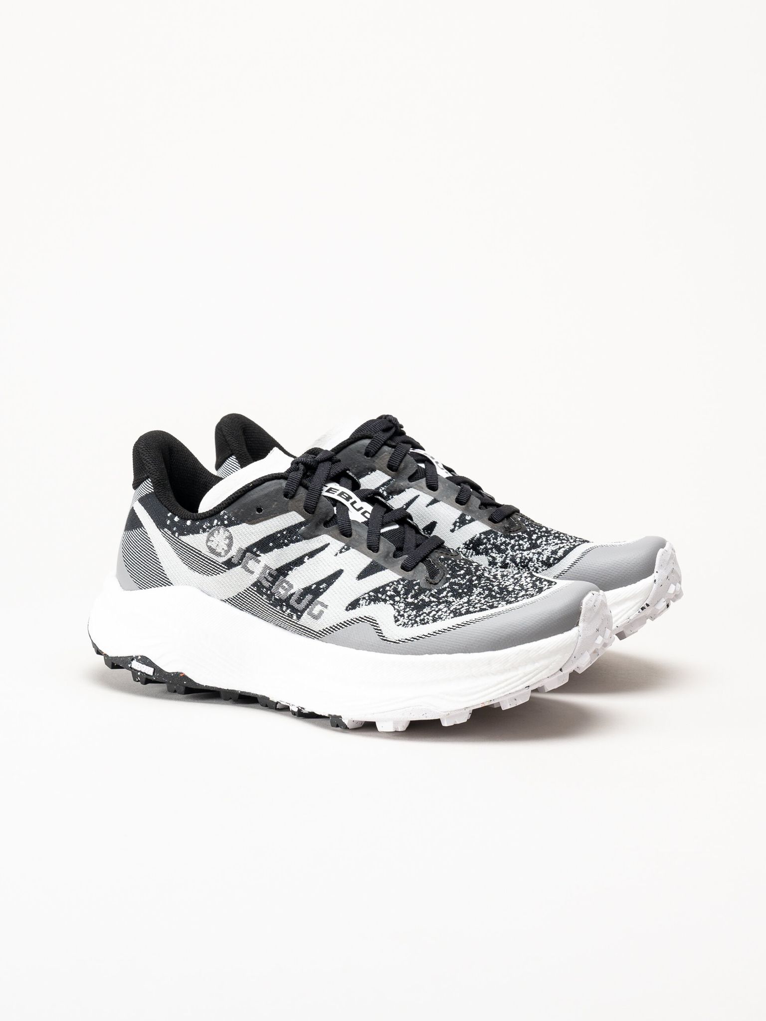 Icebug - Järv RB9X - Svartvita sneakers i textil