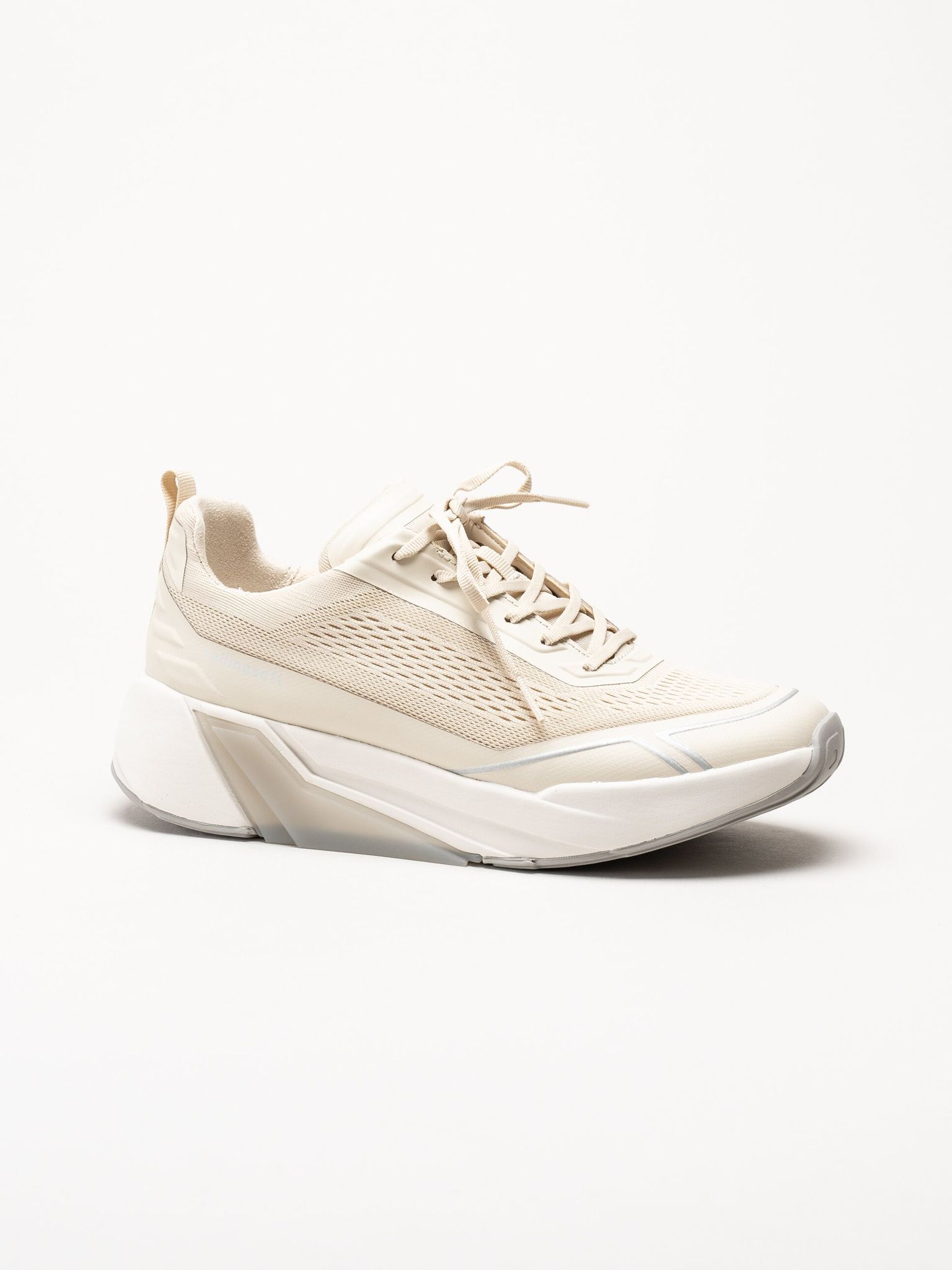 Gabor - Beige sneakers i mesh