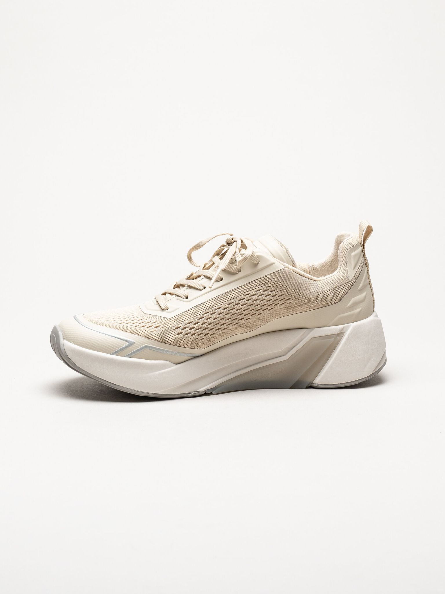 Gabor - Beige sneakers i mesh