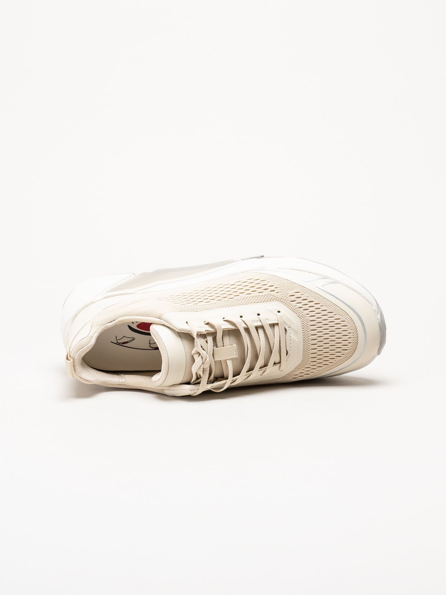 Gabor - Beige sneakers i mesh