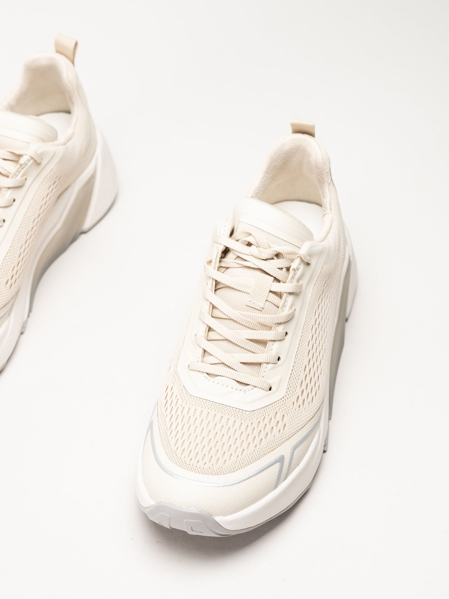 Gabor - Beige sneakers i mesh