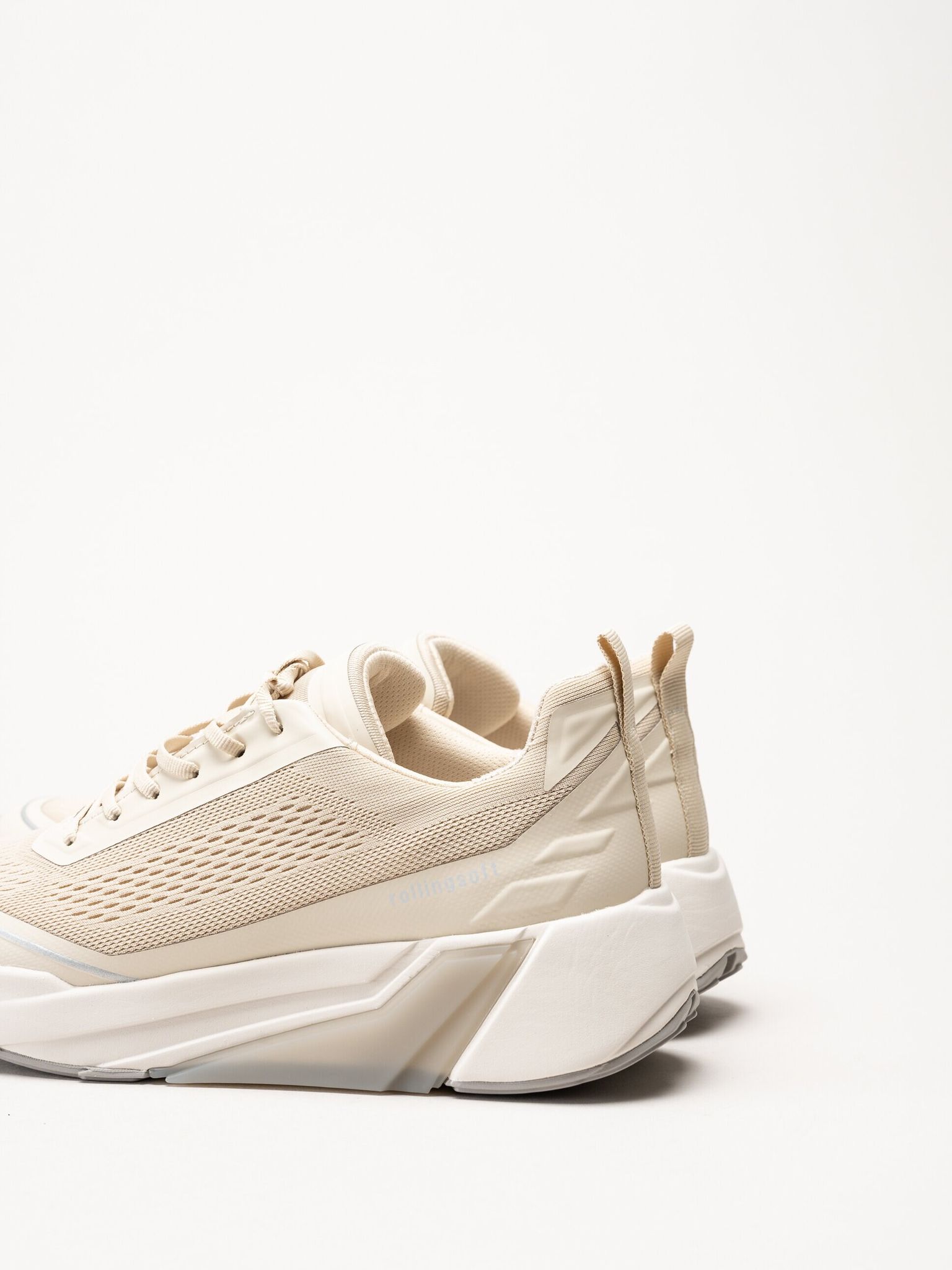 Gabor - Beige sneakers i mesh