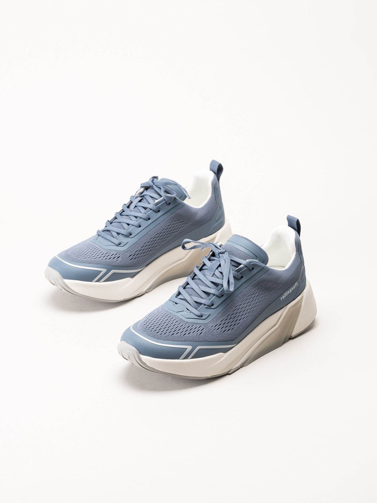 Gabor - Blå sneakers i mesh