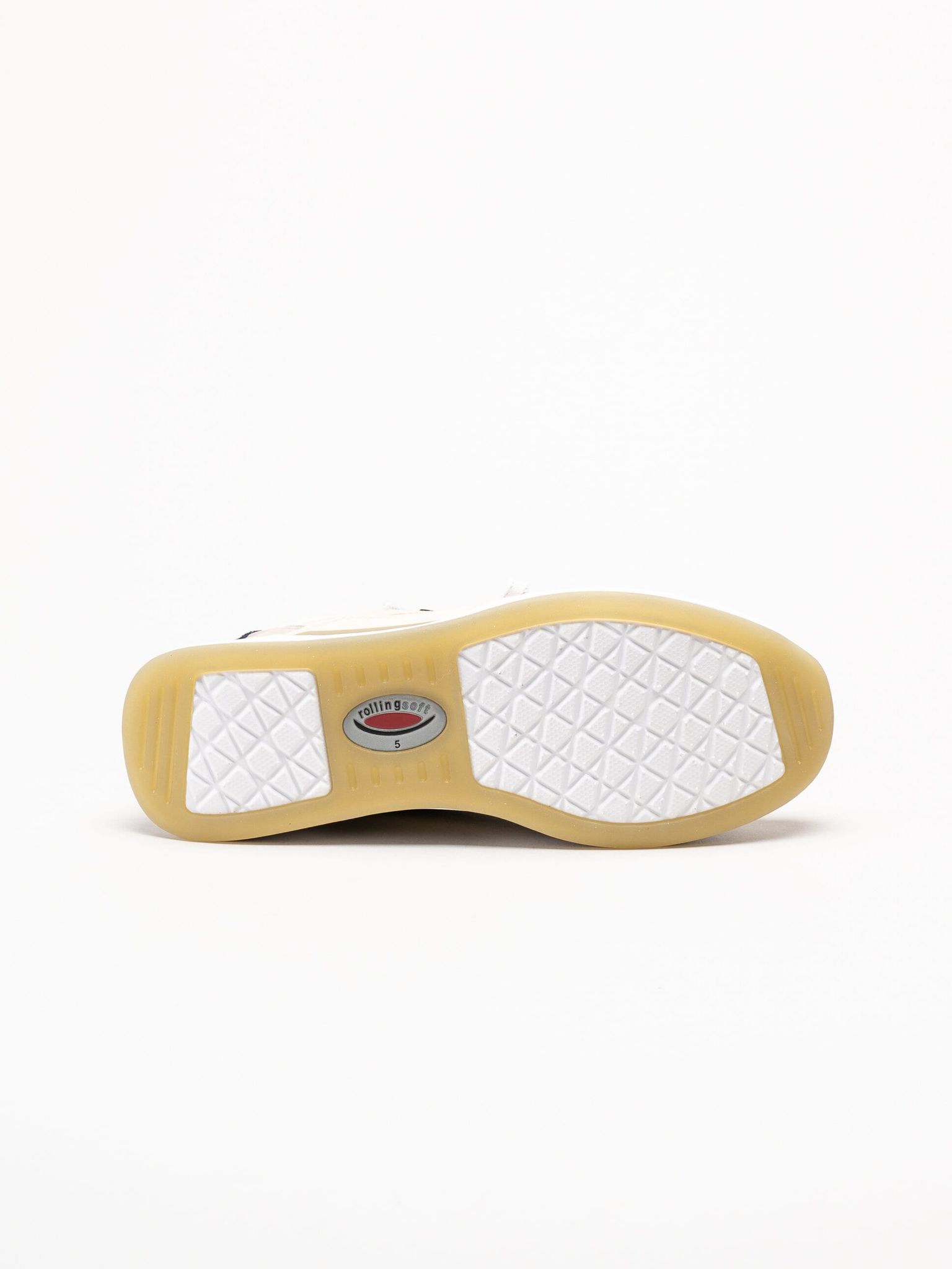 Gabor - Beige sneakers i skinn och mocka