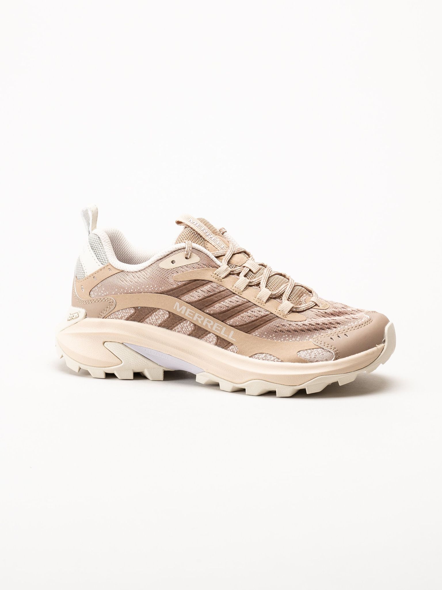 Merrell - Moab Speed 2 - Beige sneakers i textil