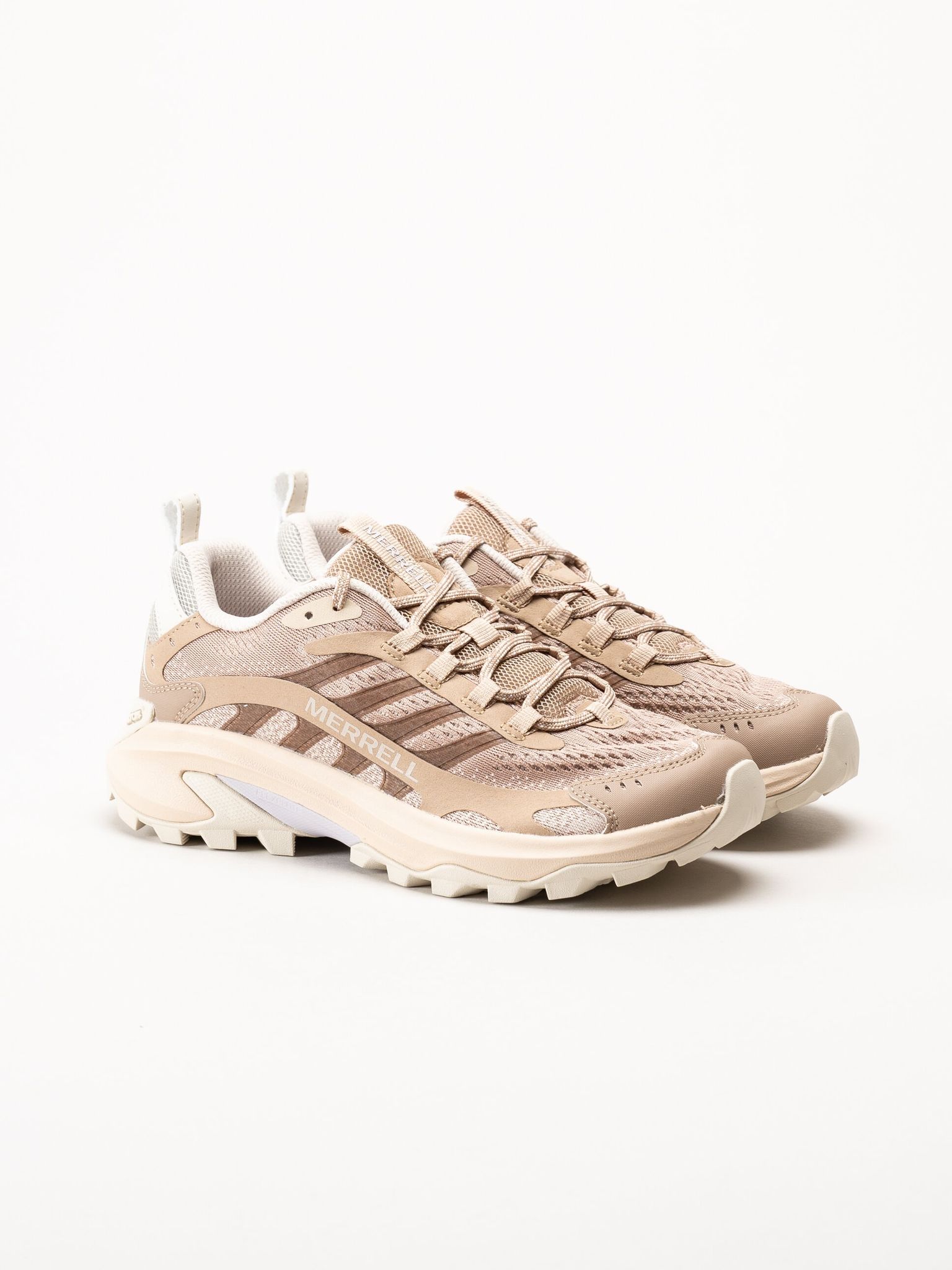 Merrell - Moab Speed 2 - Beige sneakers i textil