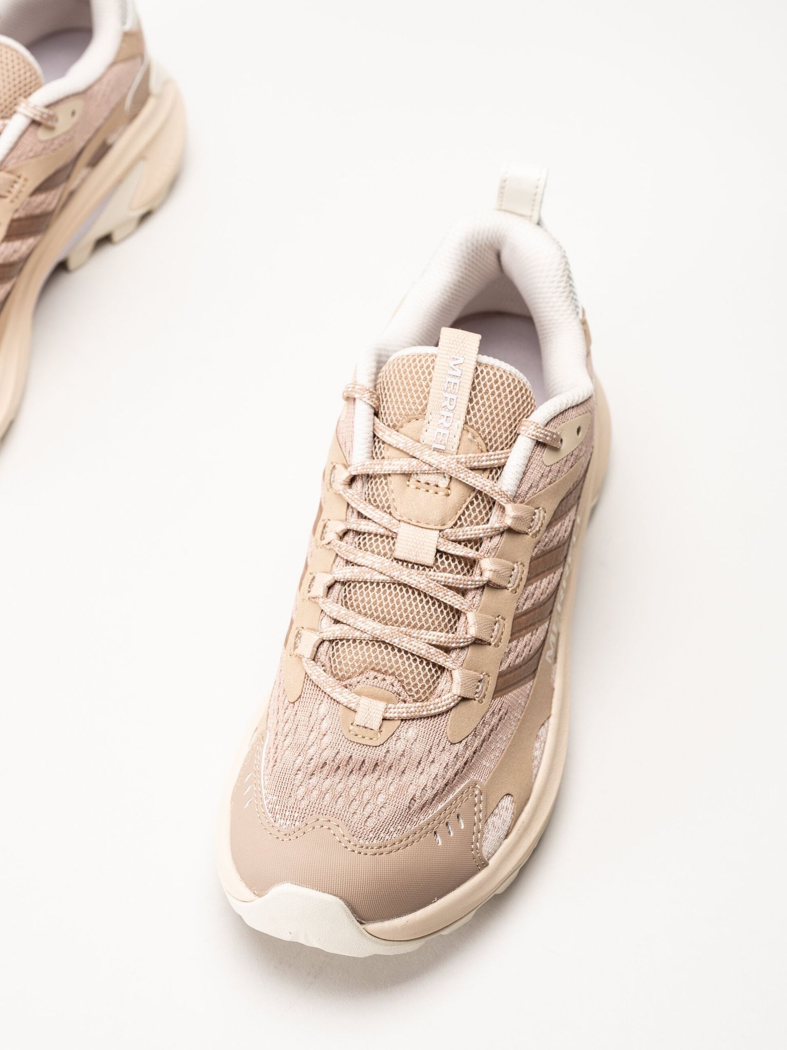 Merrell - Moab Speed 2 - Beige sneakers i textil