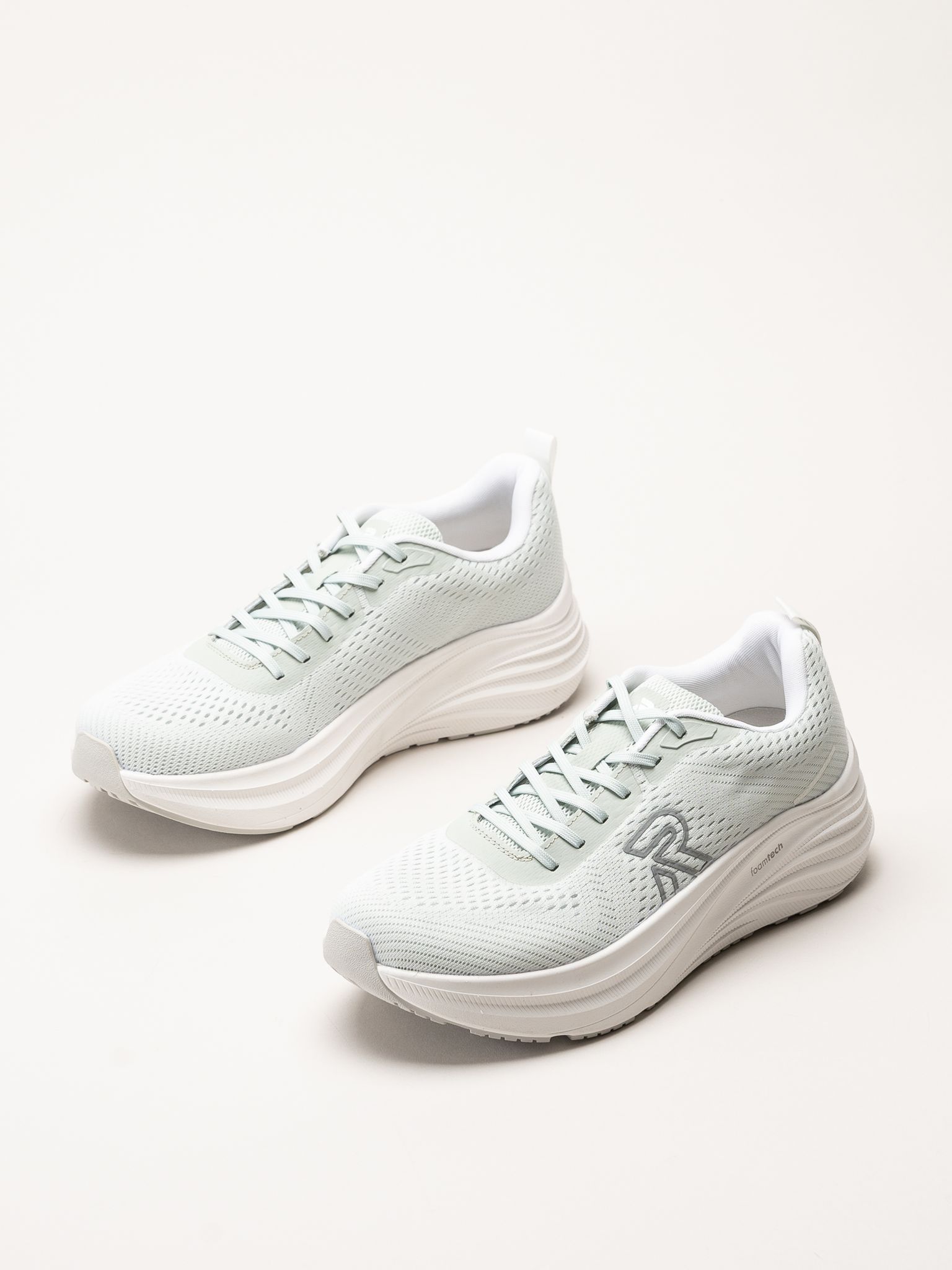 Rieker - Gröna sportskor i mesh