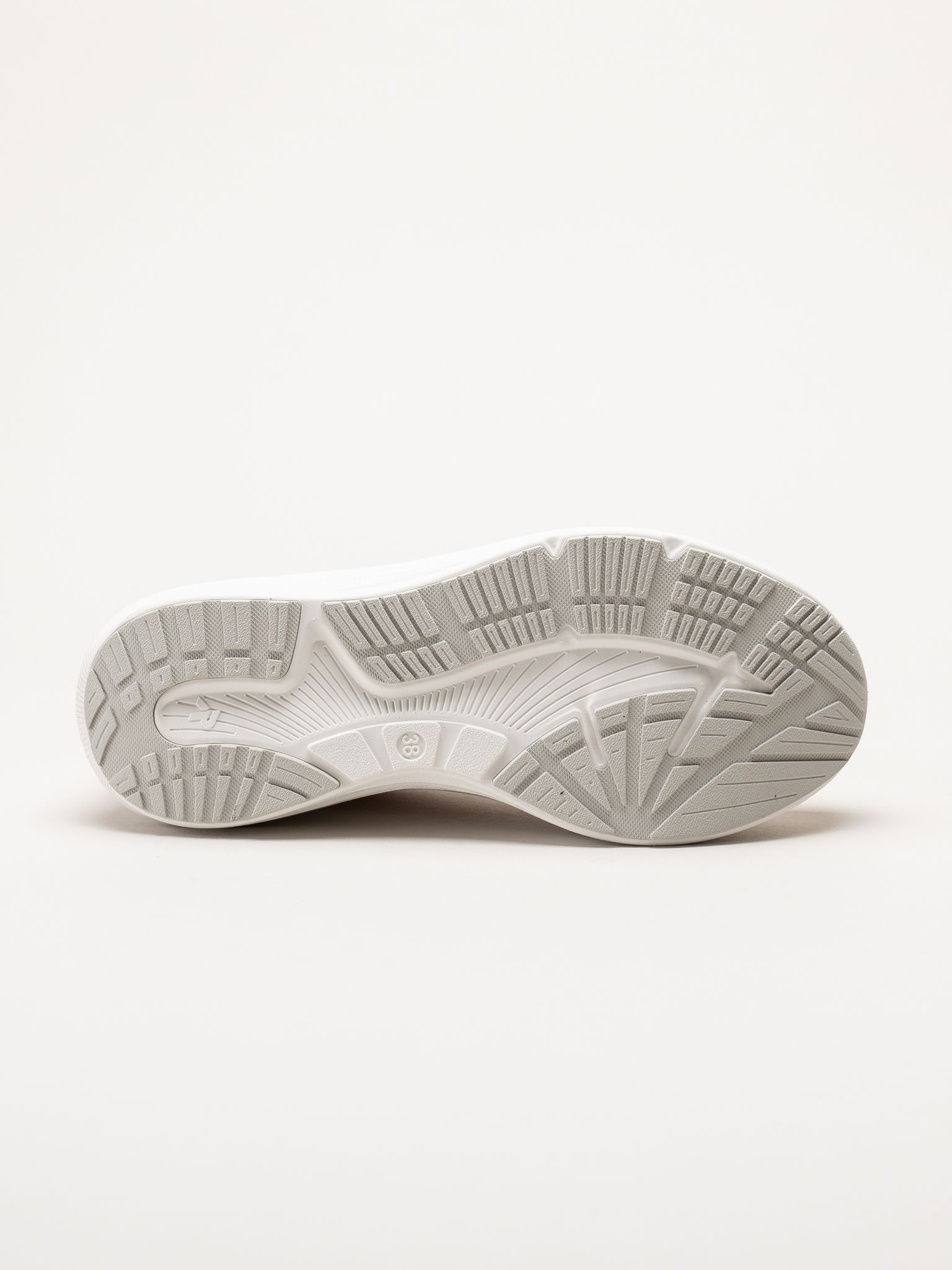 Rieker - Beige sportskor i mesh
