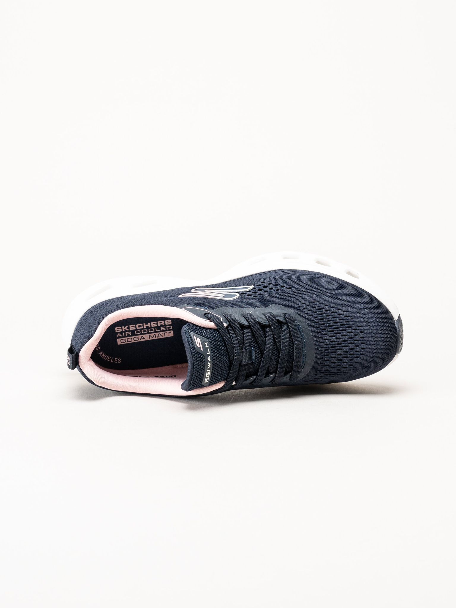 Skechers - Go Walk Glide Step 2.0 - Mörkblå sneakers i mesh