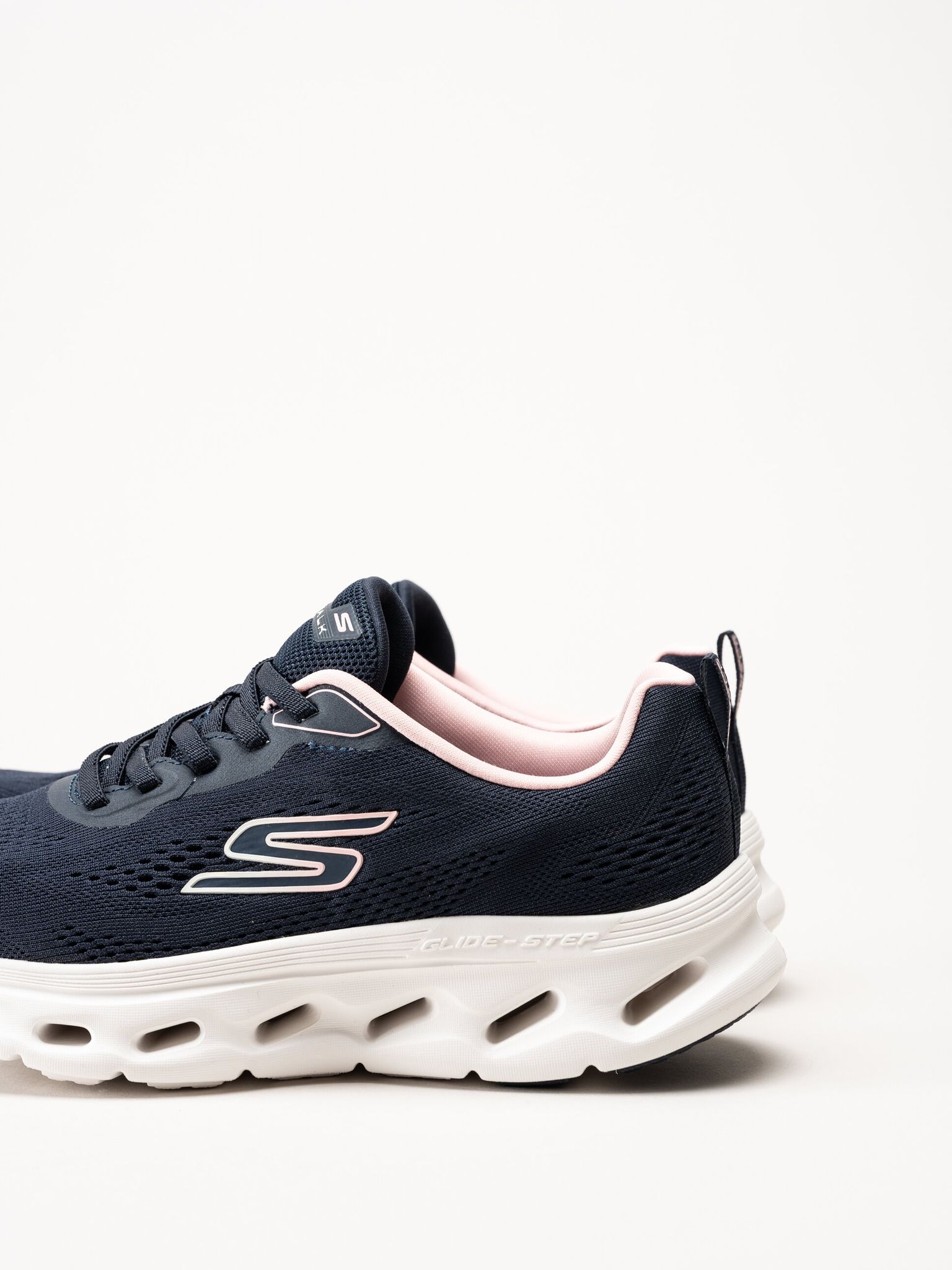 Skechers - Go Walk Glide Step 2.0 - Mörkblå sneakers i mesh