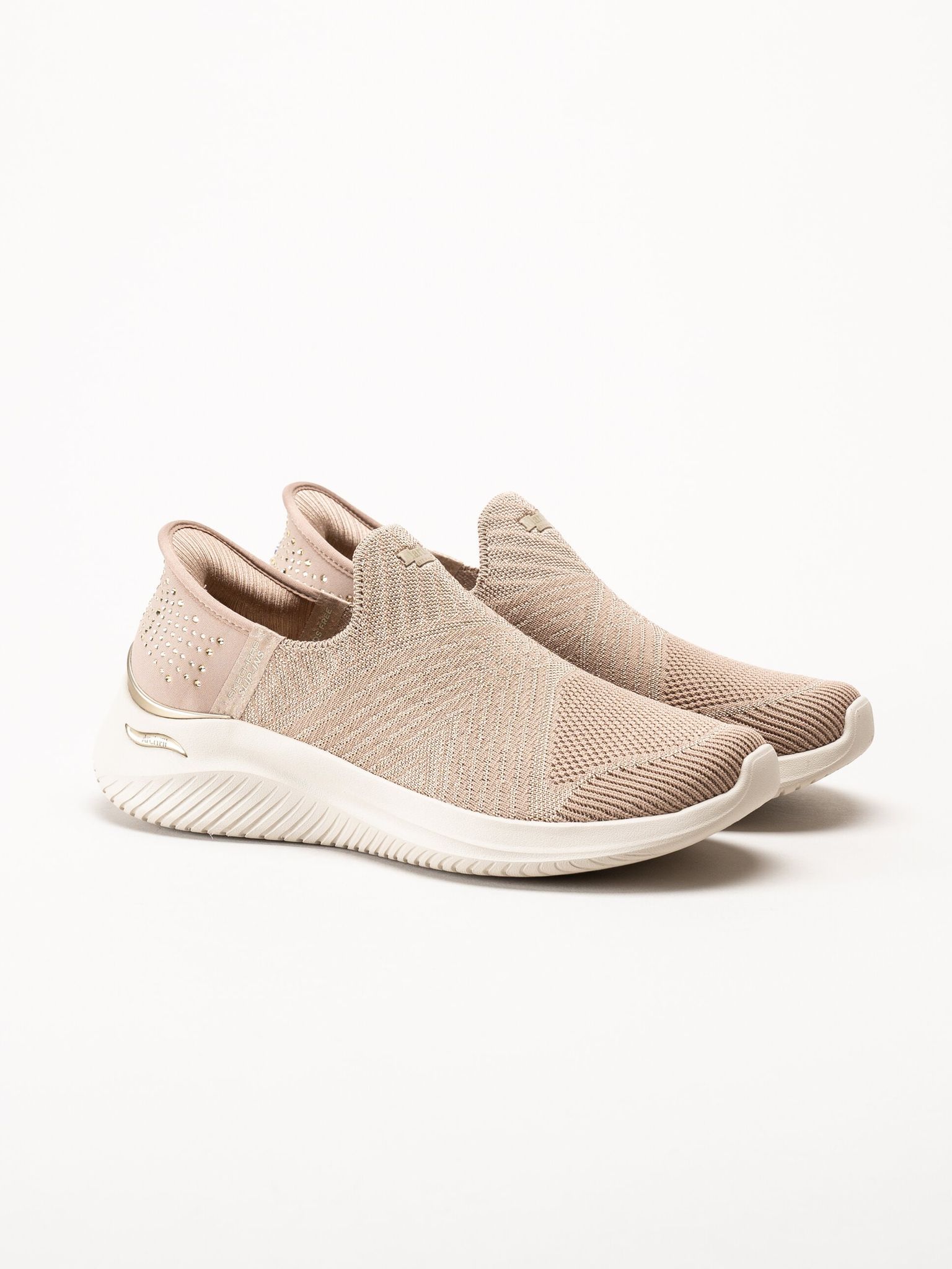 Skechers - Arch Fit Ultra Flex 3.0 Martha - Beige slip-ins sneakers