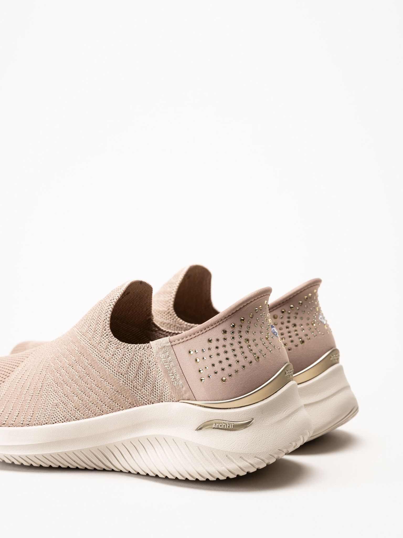 Skechers - Arch Fit Ultra Flex 3.0 Martha - Beige slip-ins sneakers
