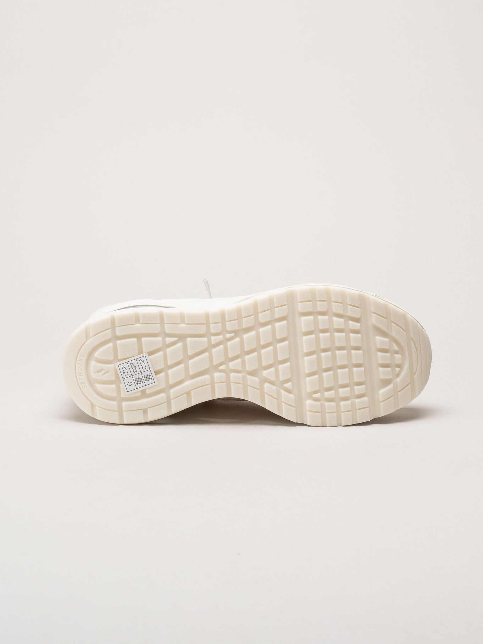 Skechers - Uno Glide Step - Offwhite slip-ins sneakers