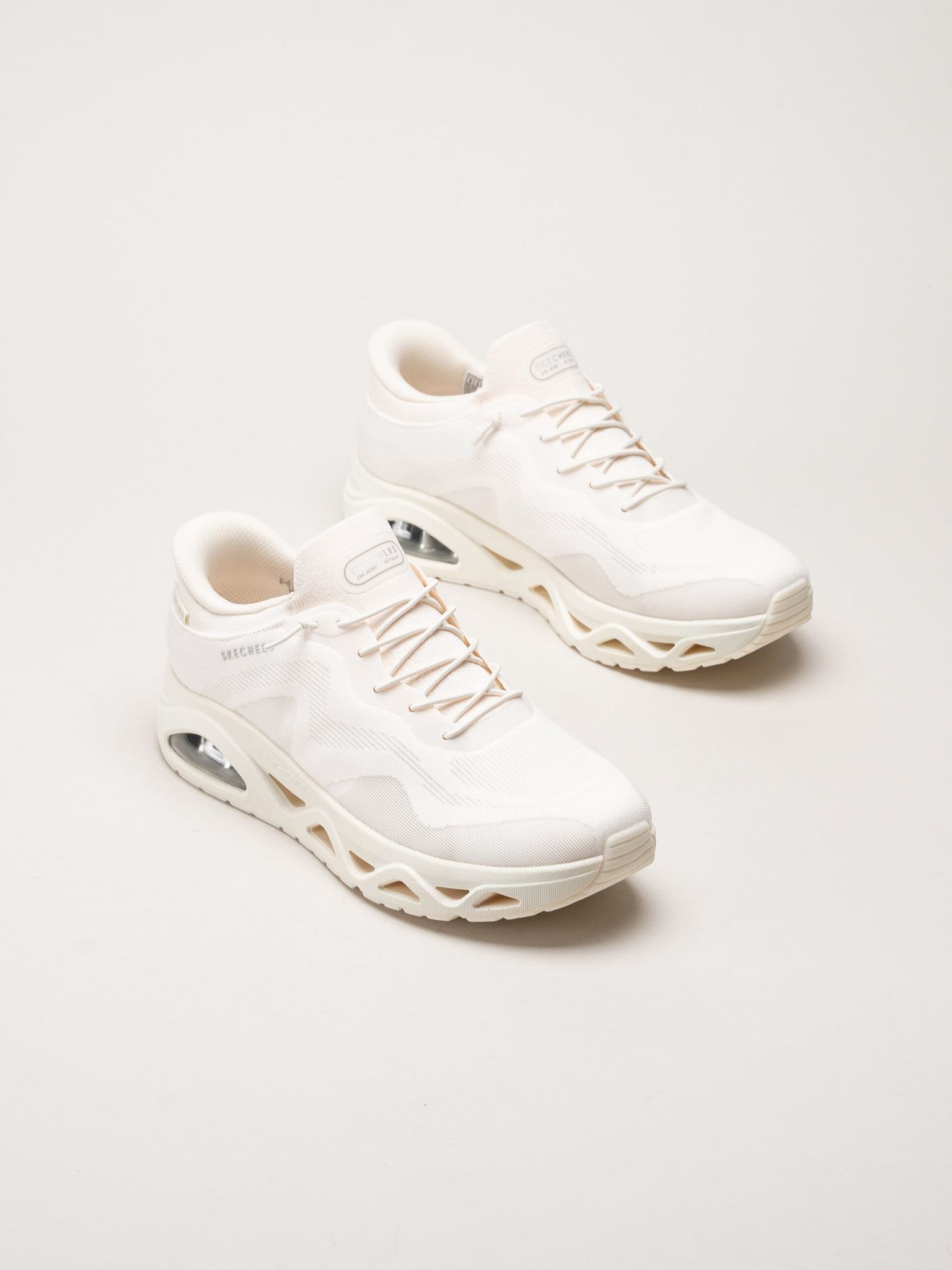 Skechers - Uno Glide Step - Offwhite slip-ins sneakers