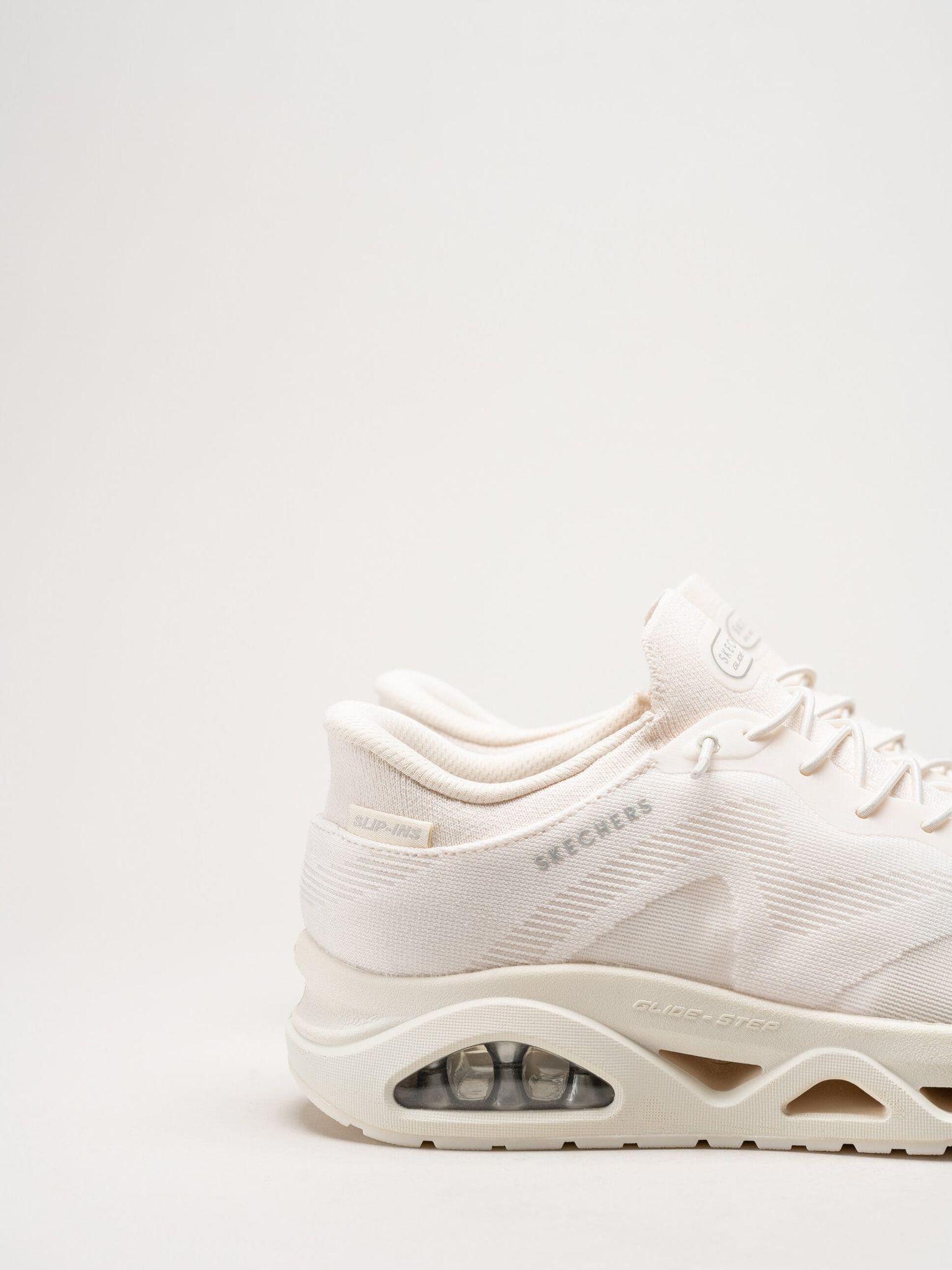 Skechers - Uno Glide Step - Offwhite slip-ins sneakers