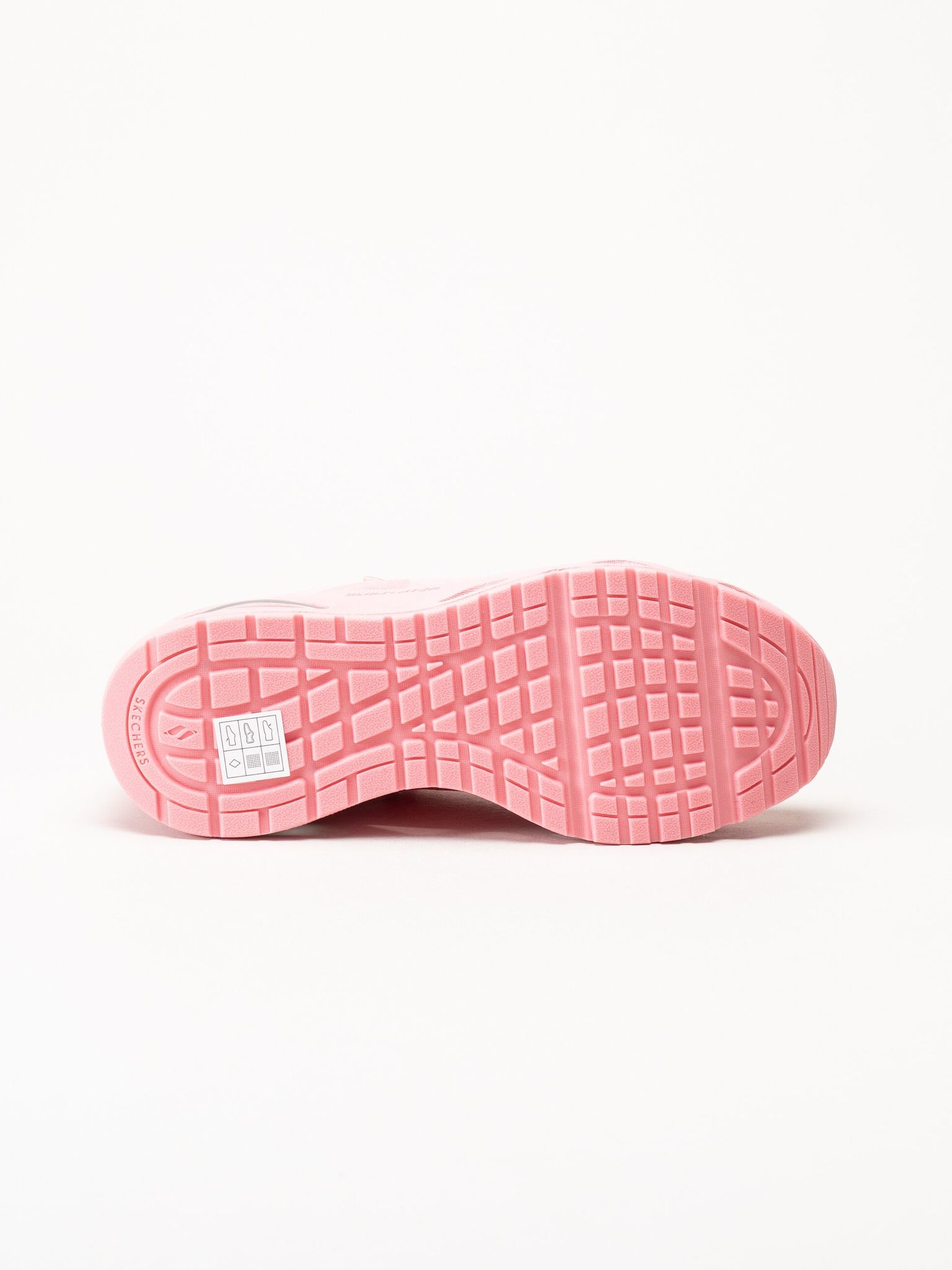 Skechers - Uno Glide Step - Rosa slip-ins sneakers