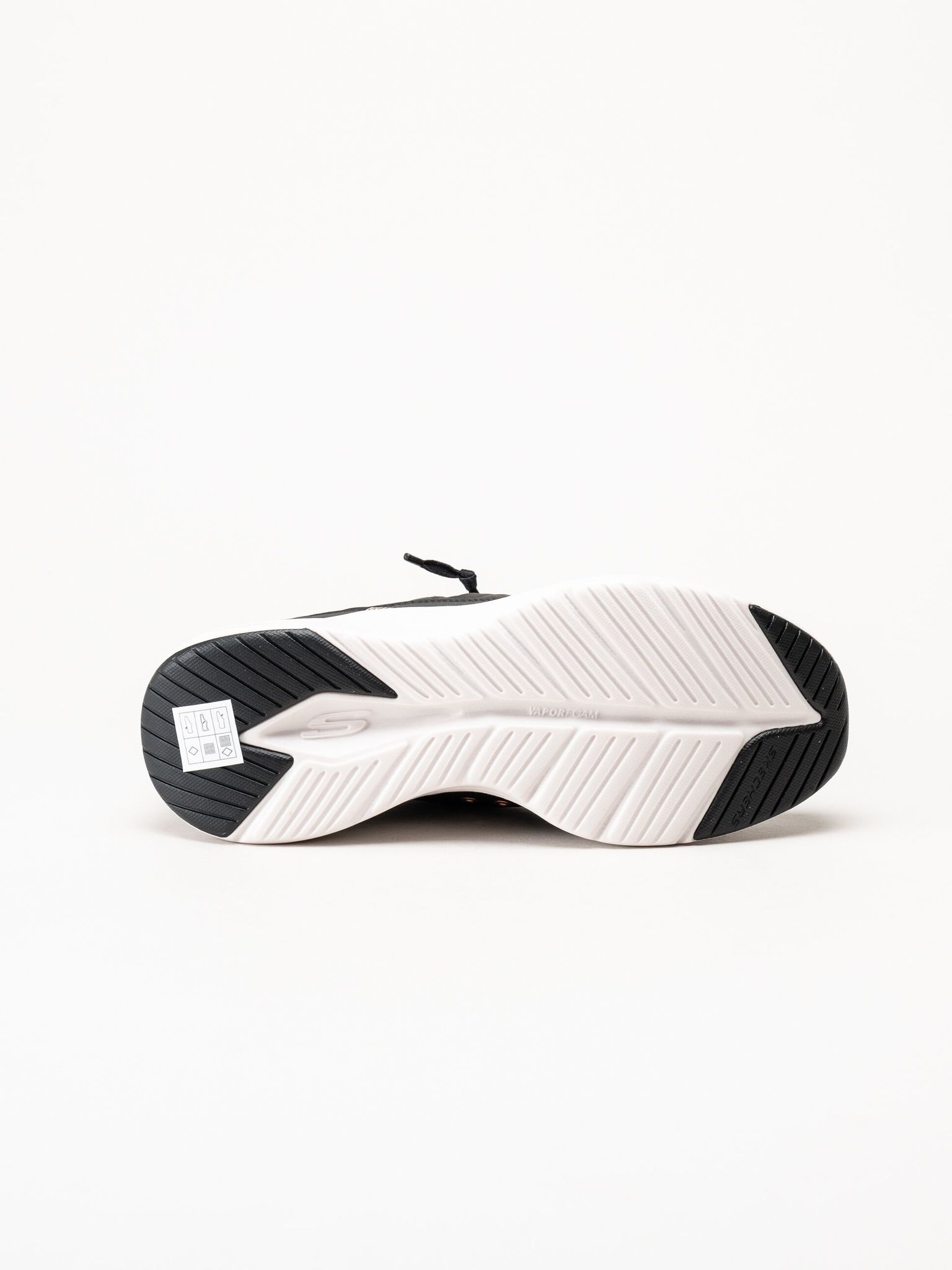 Skechers - Contour Foam Golden Hour - Svarta slip-ins sneakers