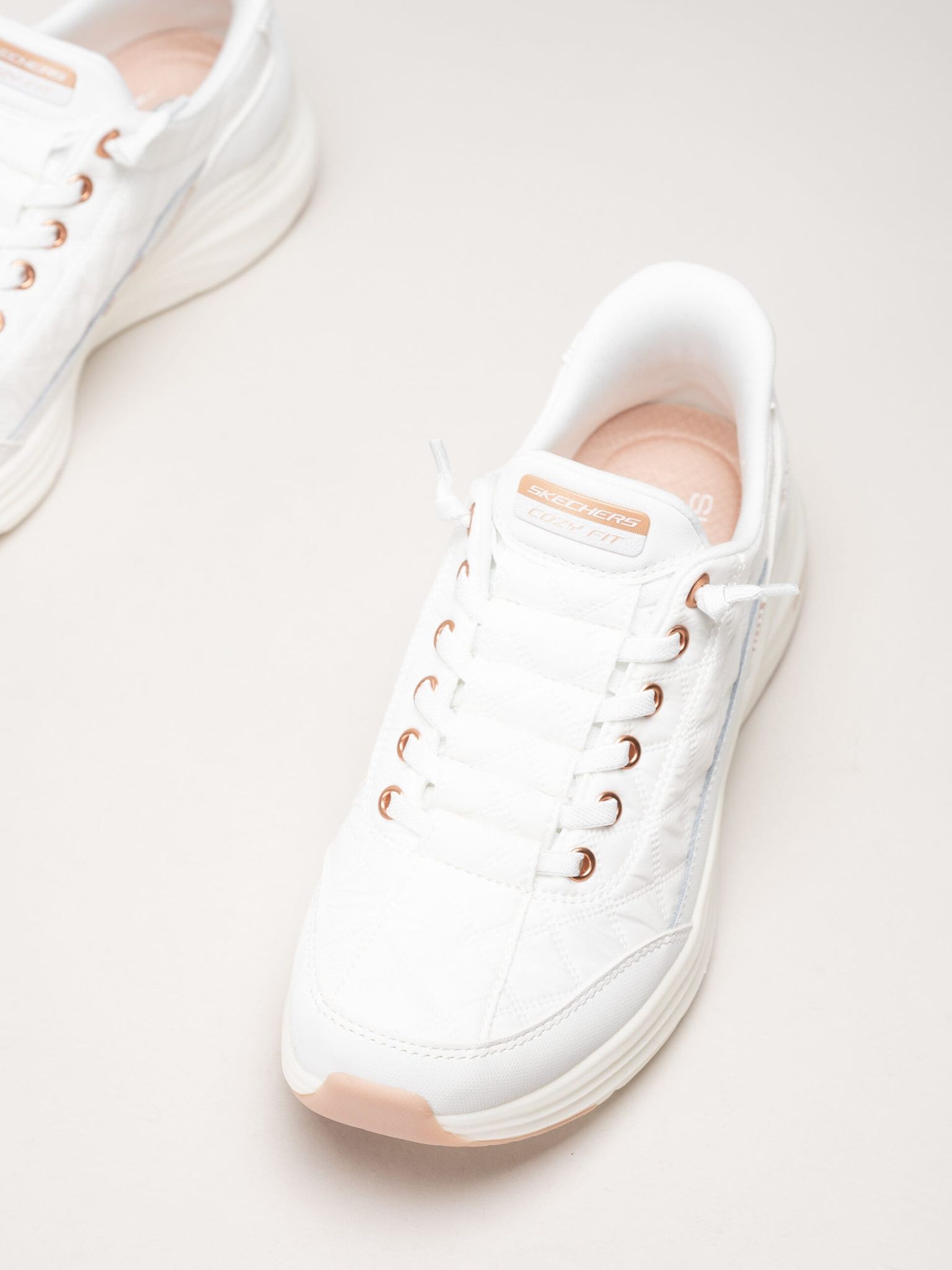 Skechers - Contour Foam Golden Hour - Vita slip-ins sneakers