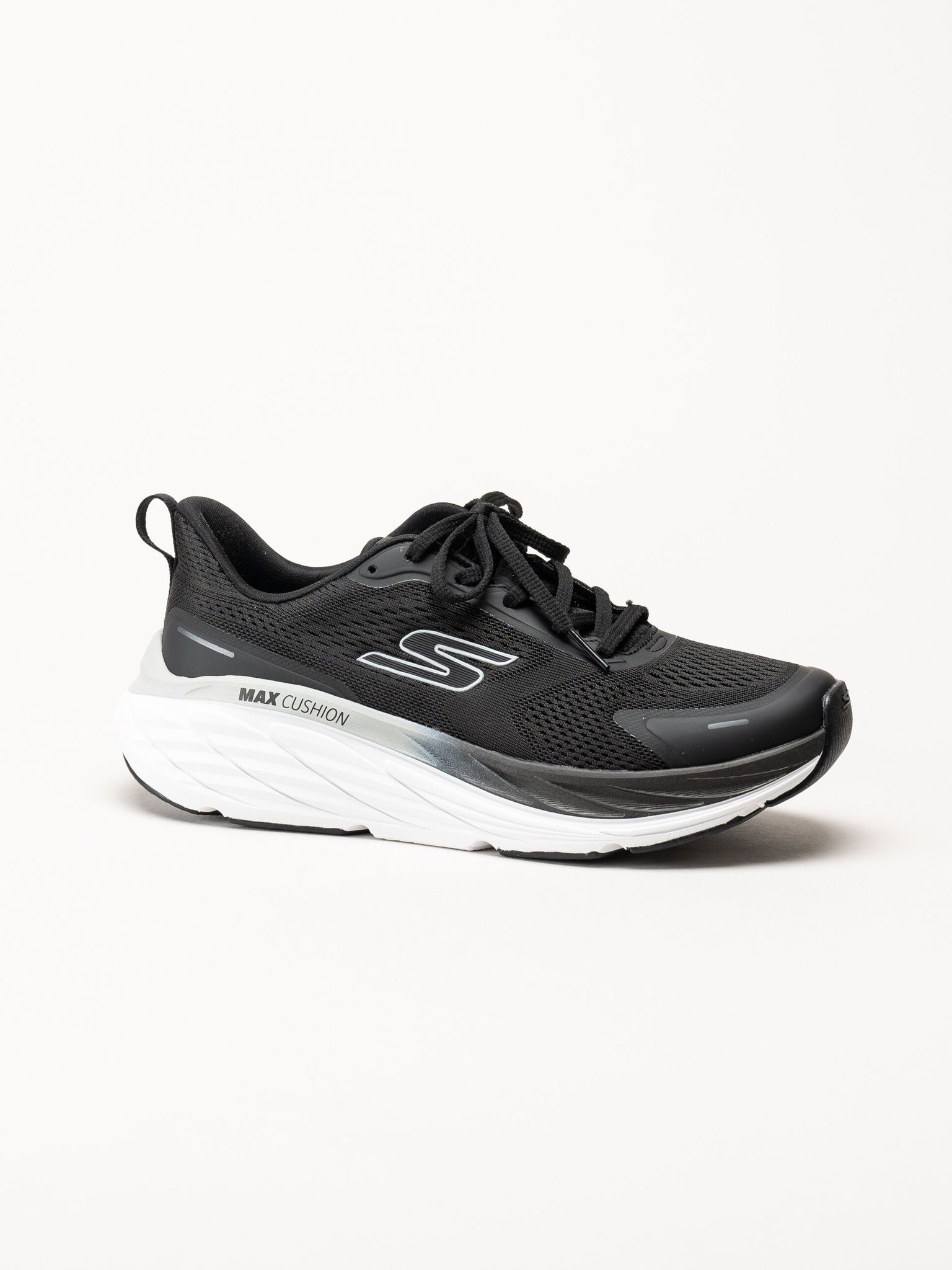 Skechers - Max Cushioning Elite 3 - Svarta sportskor i mesh