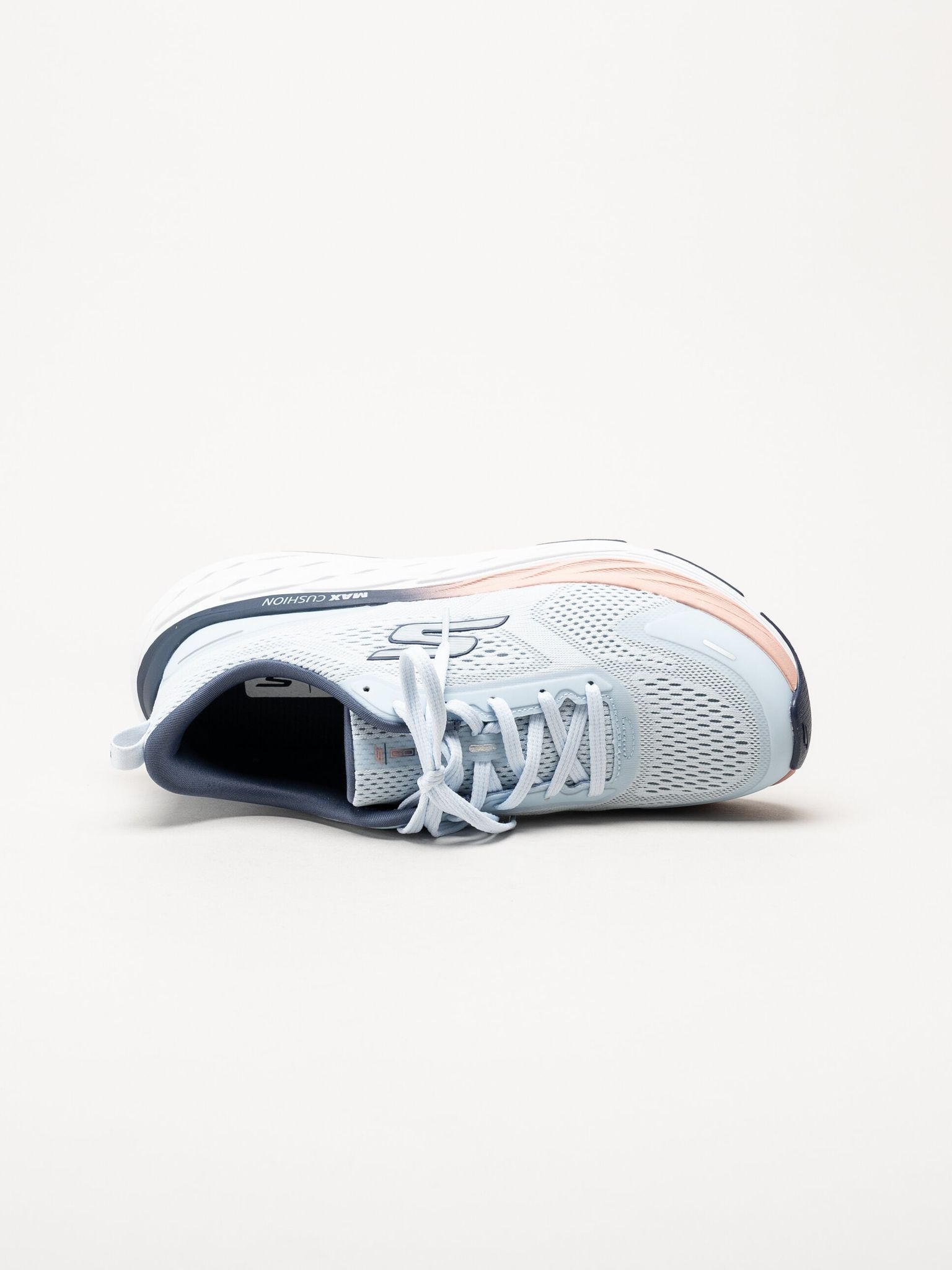 Skechers - Max Cushioning Elite 3 - Ljusblå sportskor i mesh