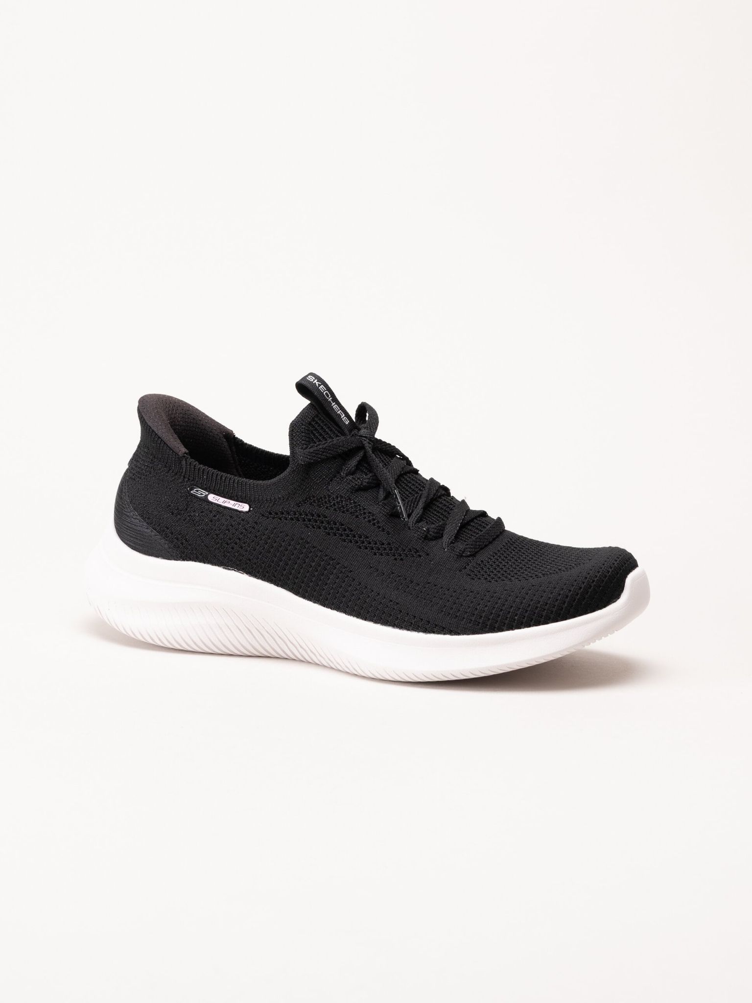 Skechers - Ultra Flex 4.0 - Svarta slip ins sneakers