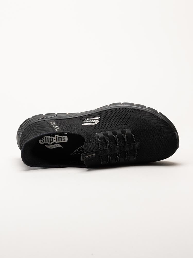 Skechers - Arch Fit Vista - Svarta slip-ins sneakers