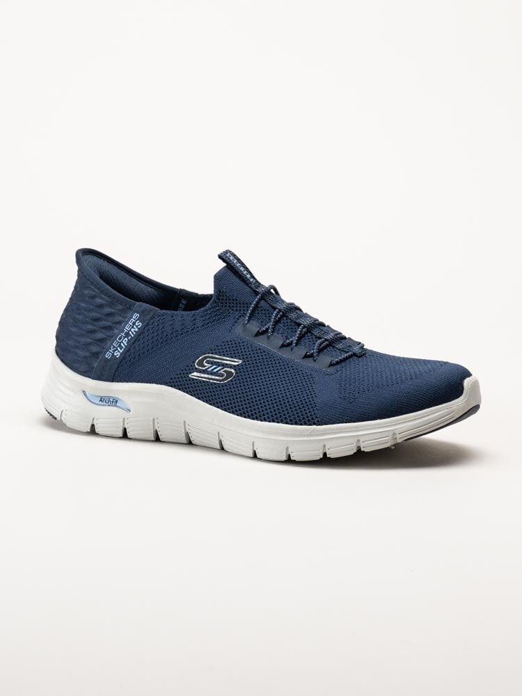 Skechers - Arch Fit Vista - Marinblå slip-ins sneakers
