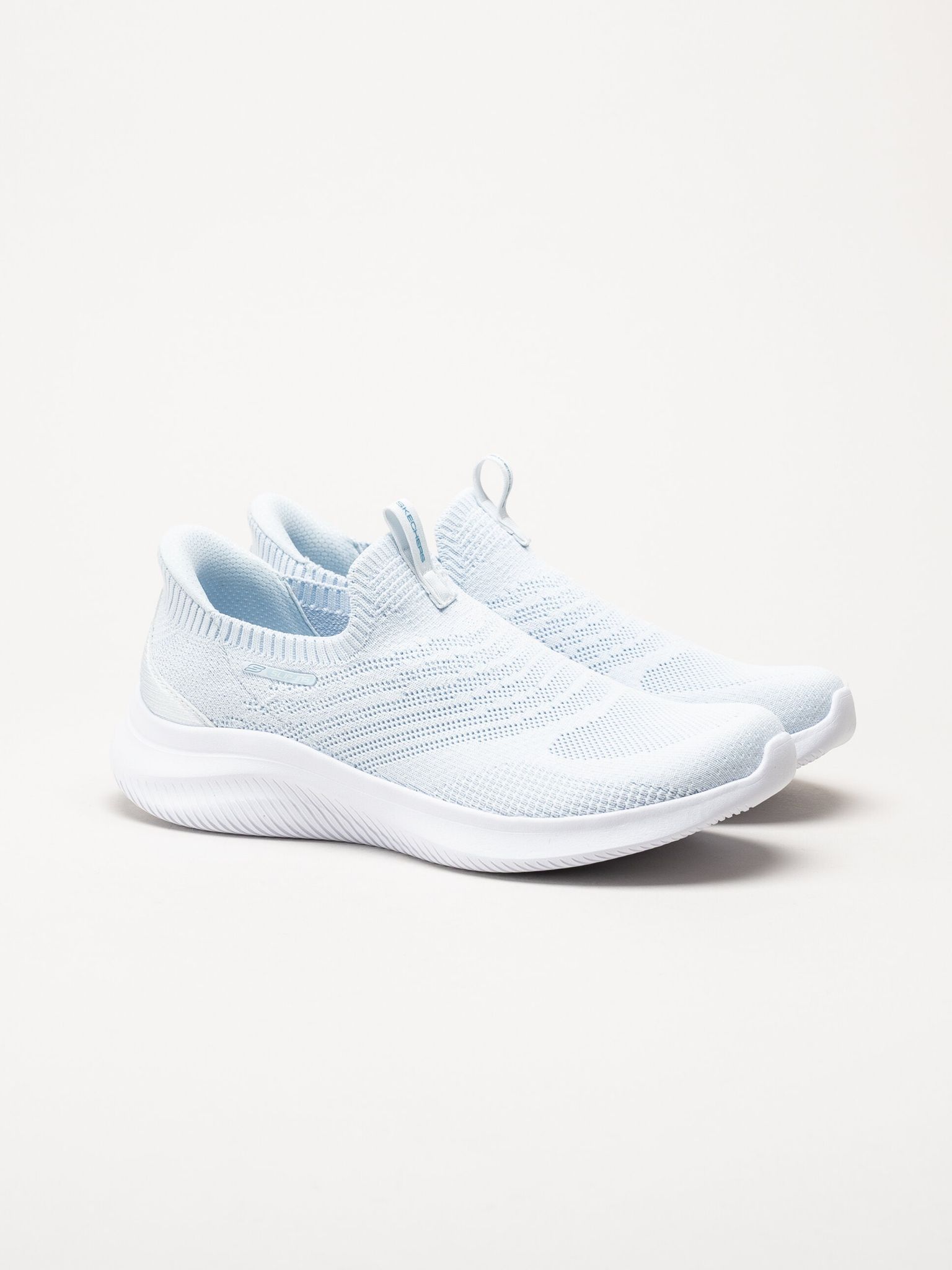 Skechers - Ultra Flex 4.0 - Ljusblå slip-ins sneakers
