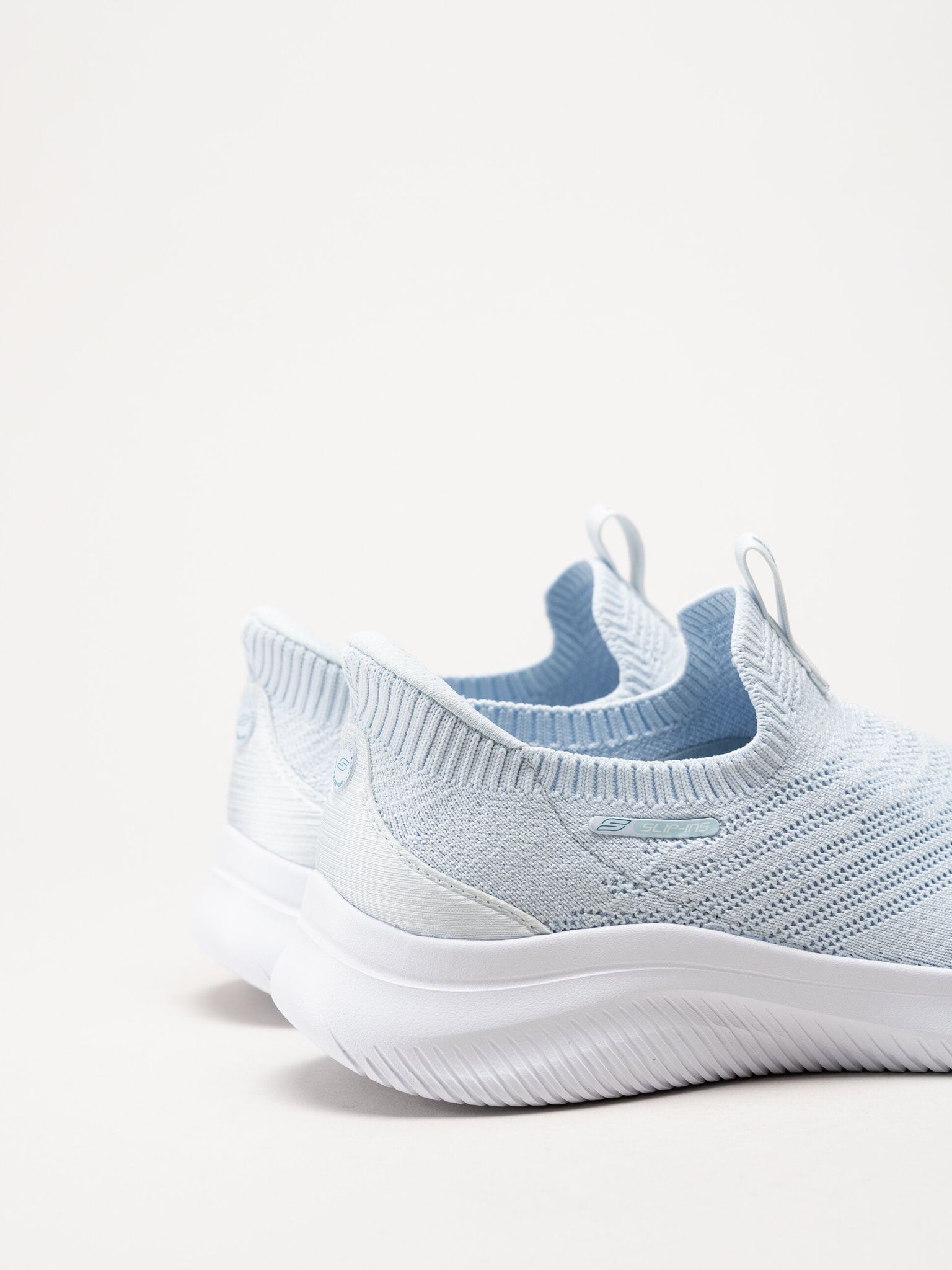 Skechers - Ultra Flex 4.0 - Ljusblå slip-ins sneakers
